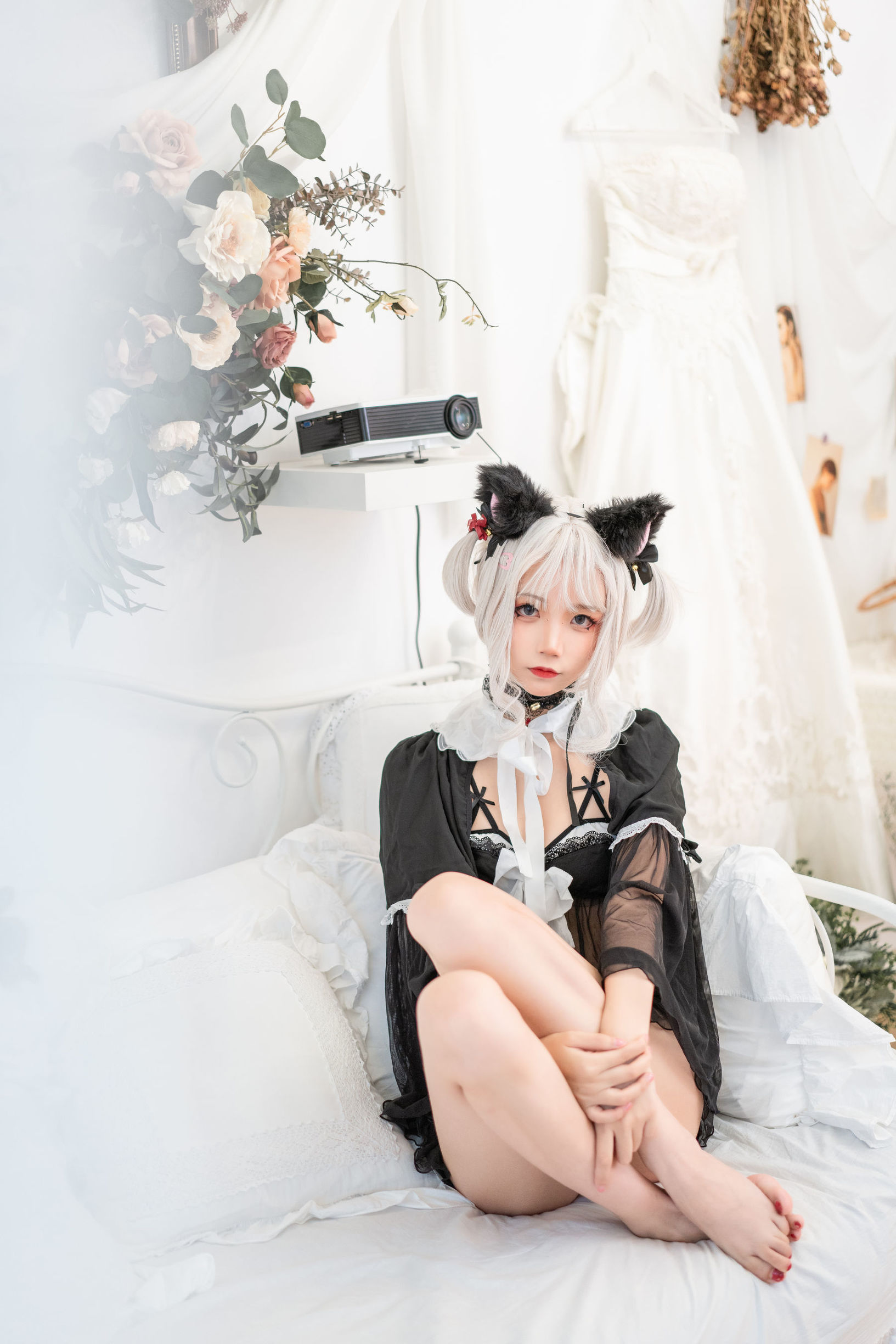 清純な少女 五更百鬼 セクシーな猫娘