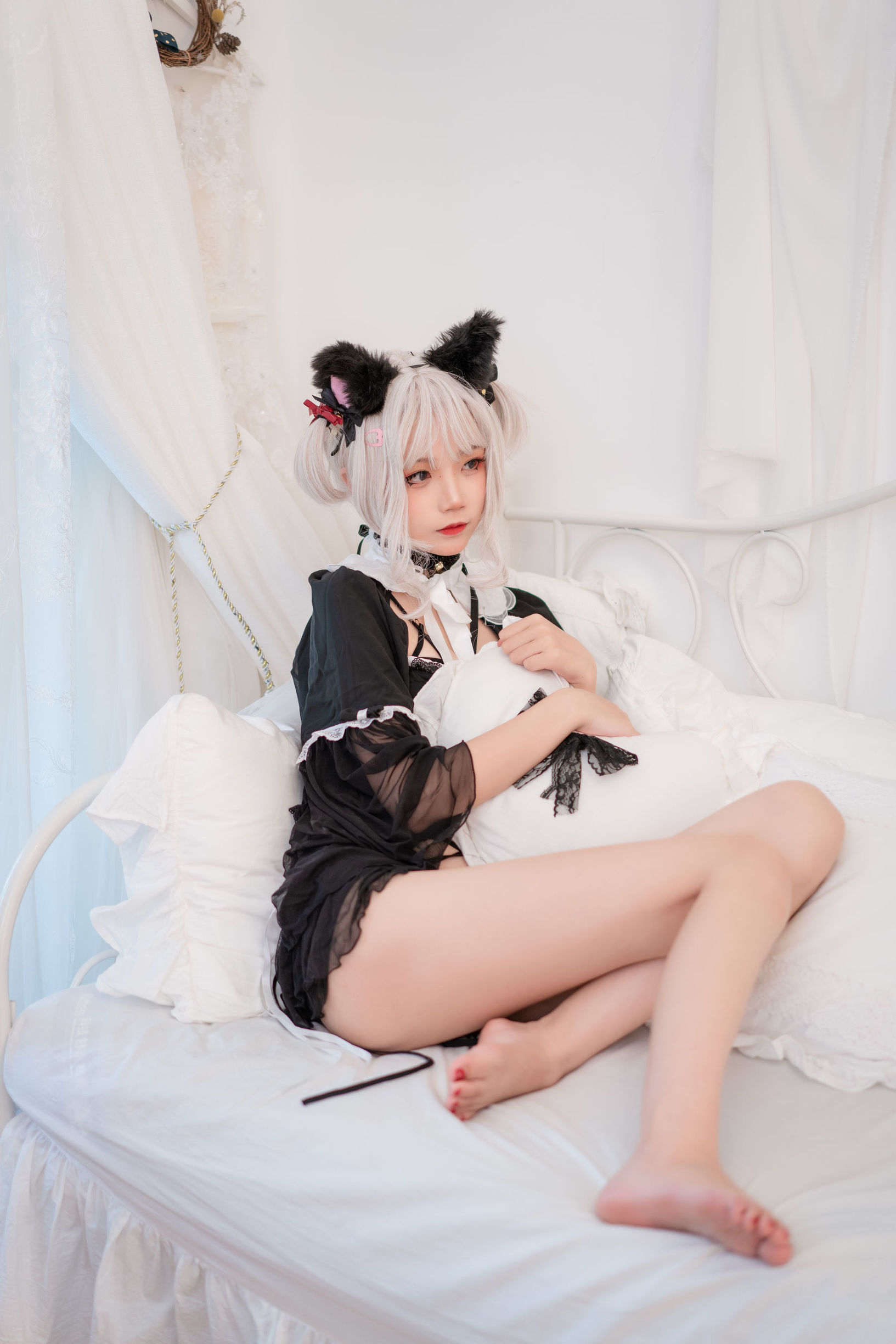 清純な少女 五更百鬼 セクシーな猫娘