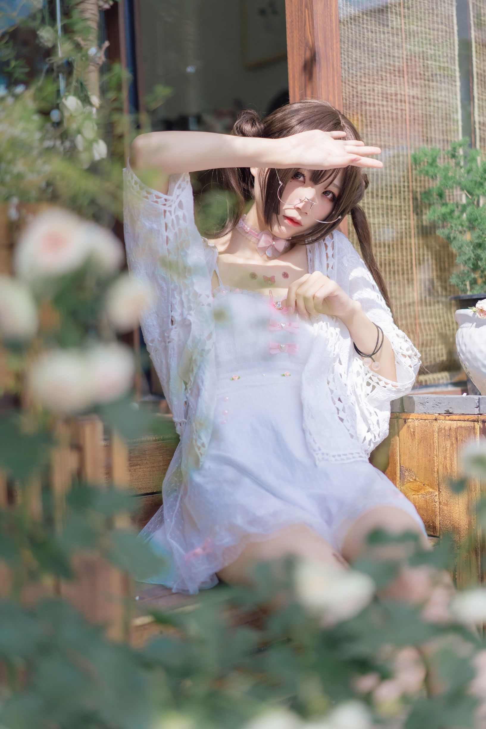 清純少女五更百鬼 日常 雙馬尾