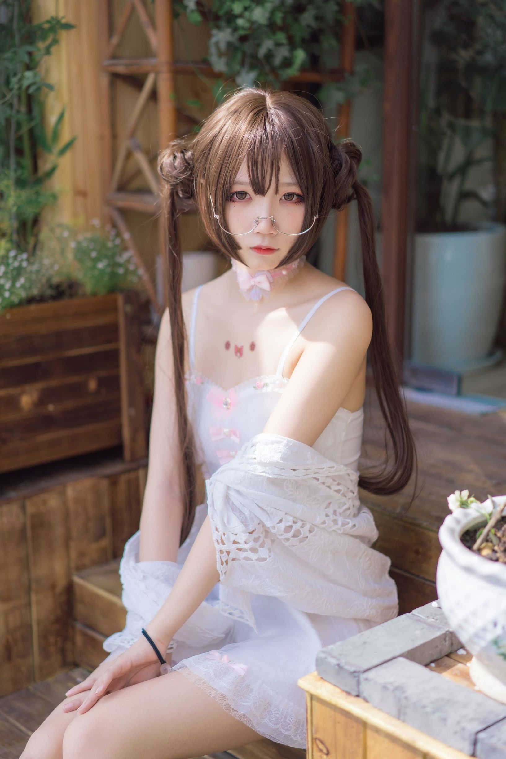 清純少女五更百鬼 日常 雙馬尾