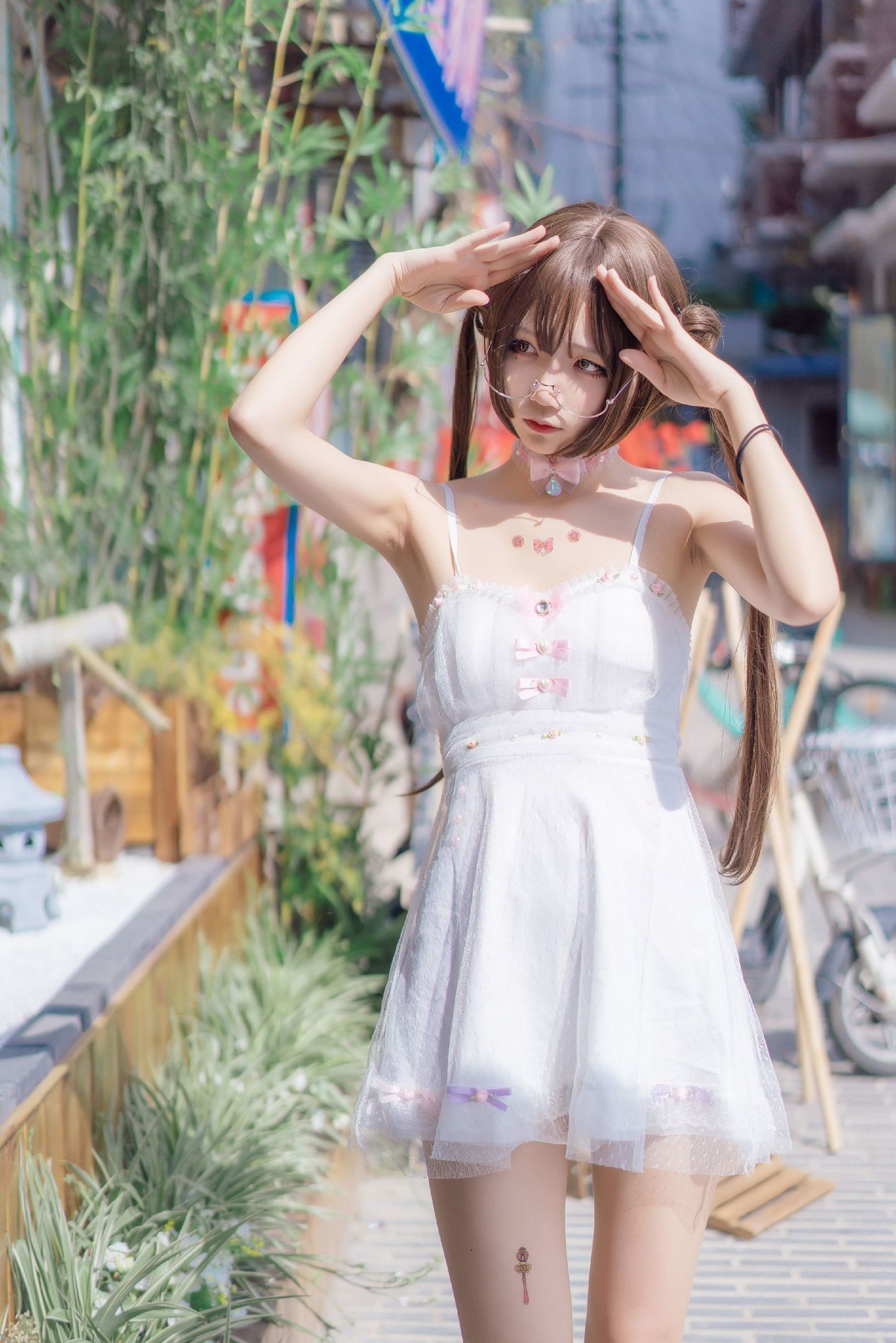 清純少女五更百鬼 日常 雙馬尾