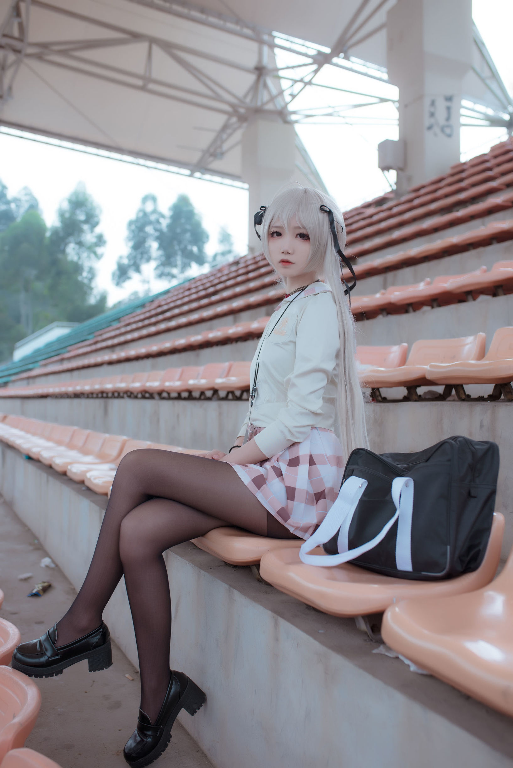 청순 소녀 오경 백귀 교복 쿄