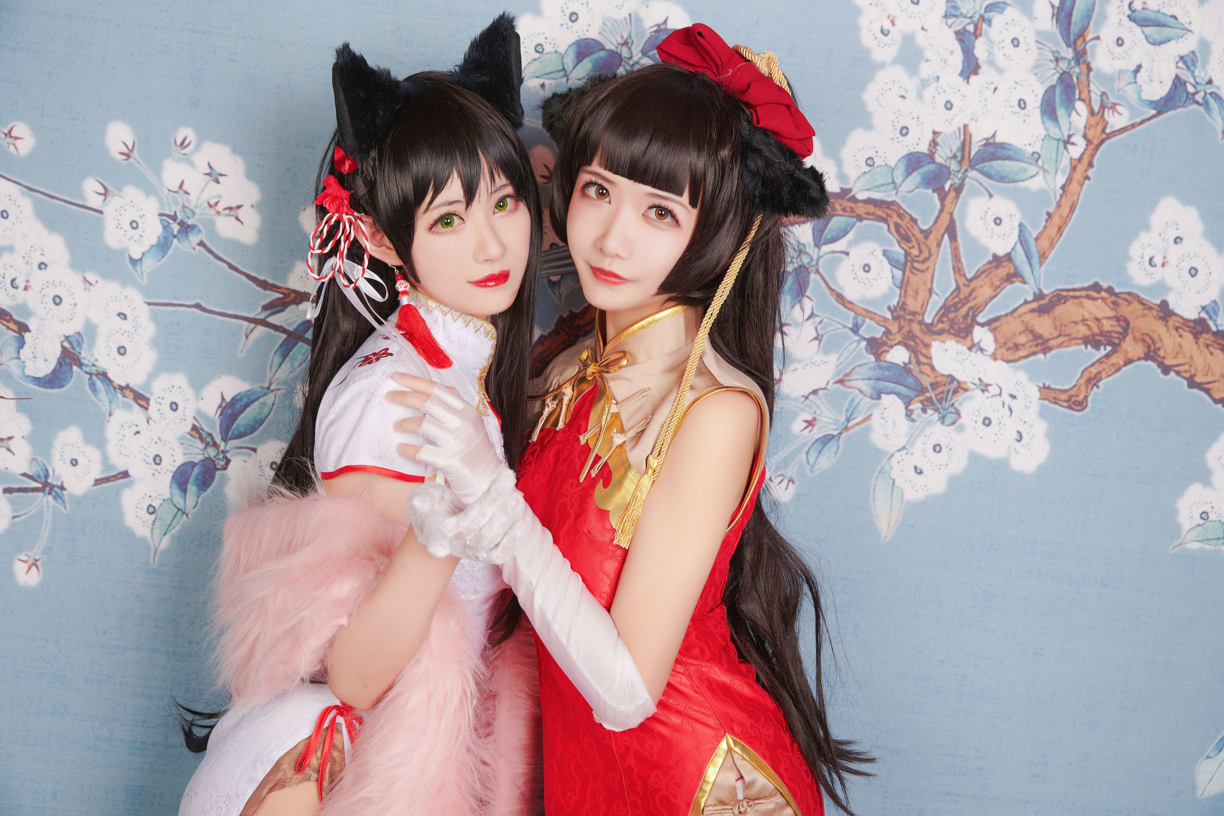 Yuan Saxi Meow Meow Meow &Meiyi Zhumo Dog Mastiff Qipao