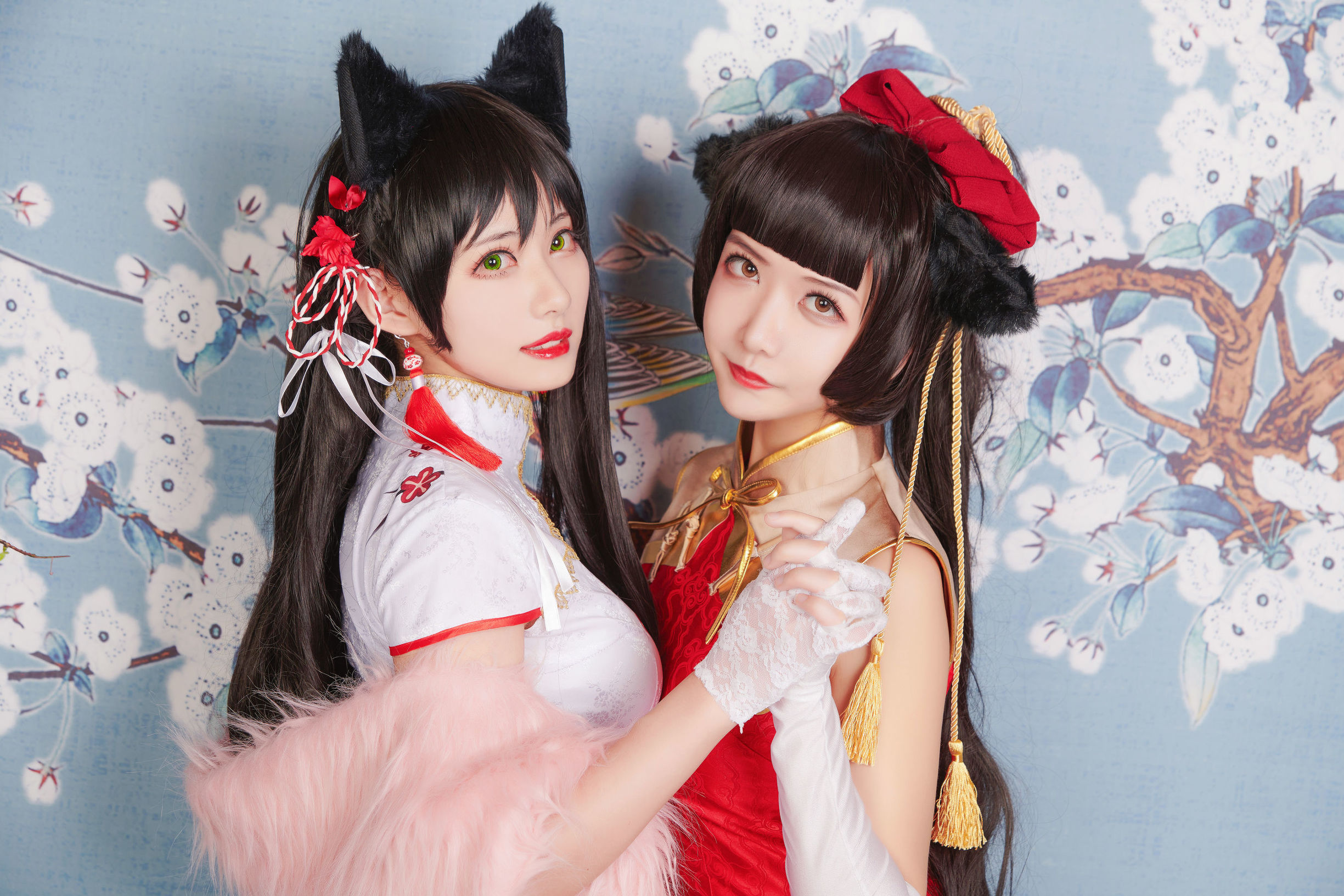Yuan Saxi Meow Meow Meow &Meiyi Zhumo Dog Mastiff Qipao