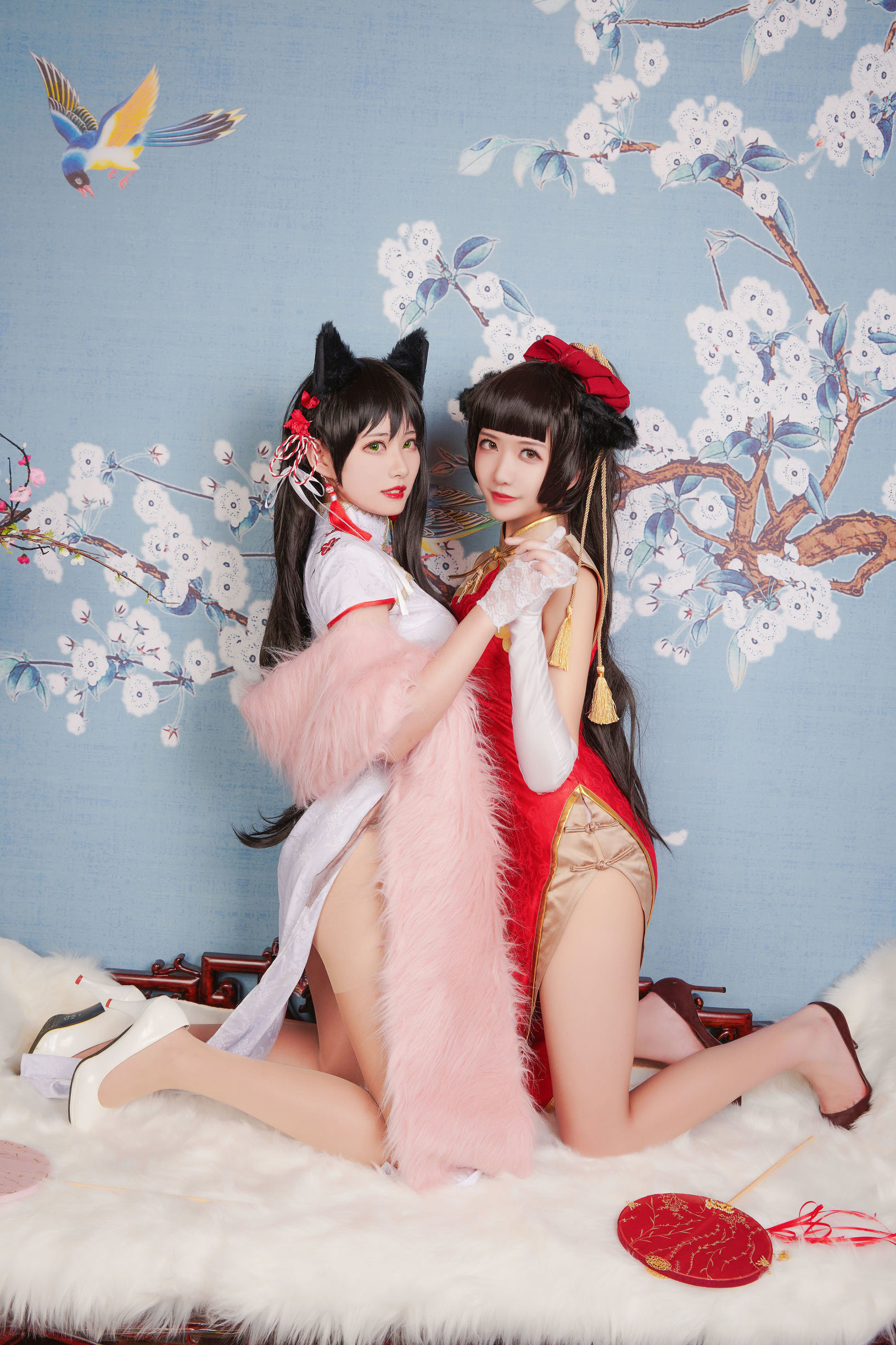 Yuan Saxi Meow Meow Meow &Meiyi Zhumo Dog Mastiff Qipao