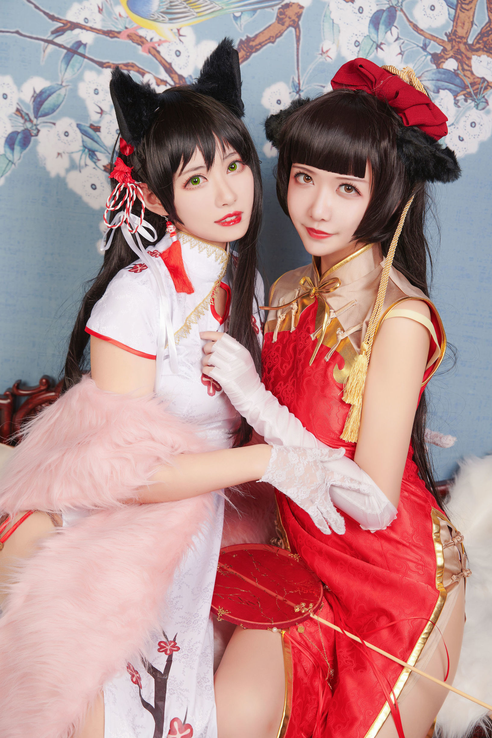 Yuan Saxi Meow Meow Meow &Meiyi Zhumo Dog Mastiff Qipao