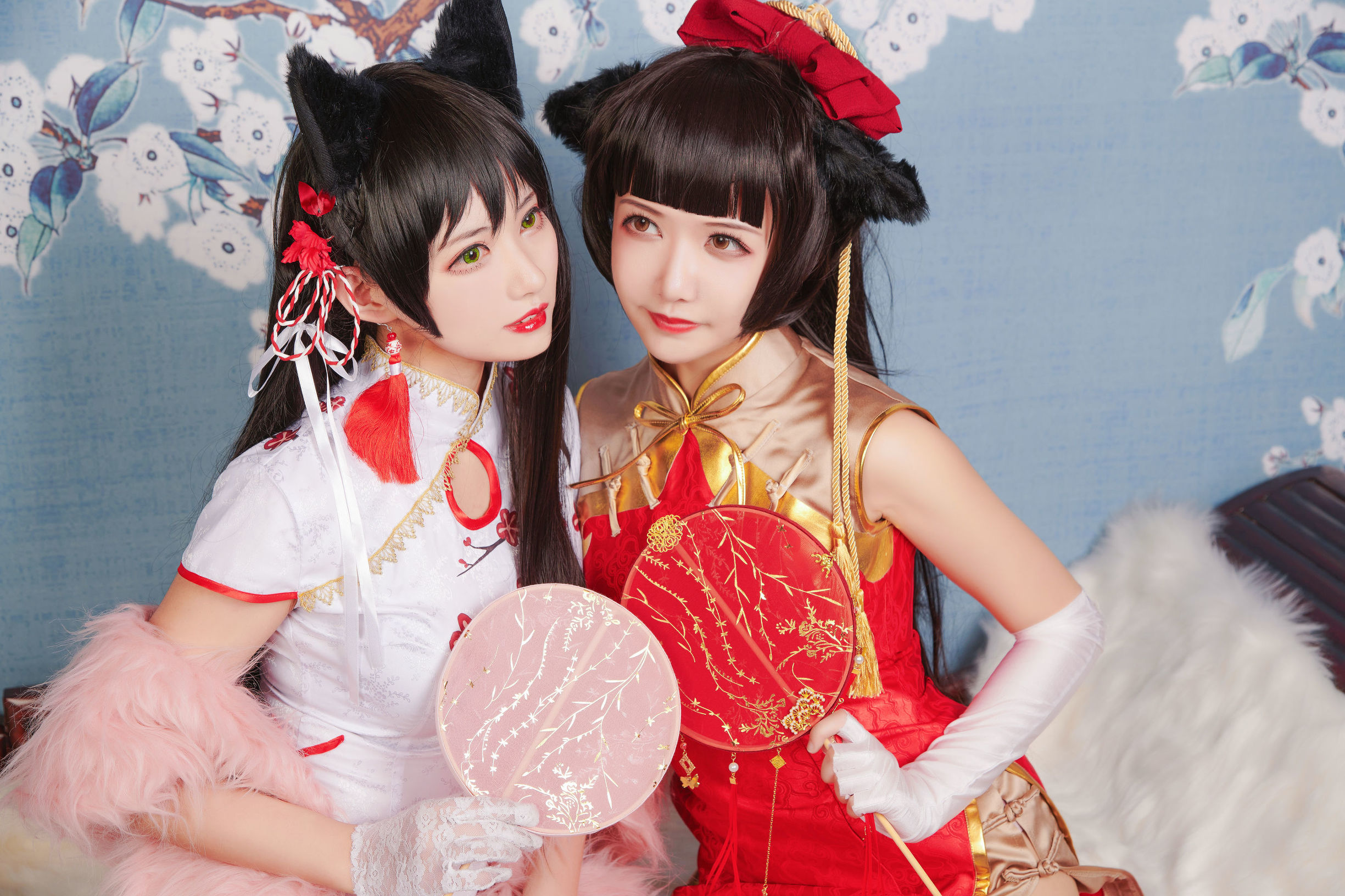 Yuan Saxi Meow Meow Meow &Meiyi Zhumo Dog Mastiff Qipao
