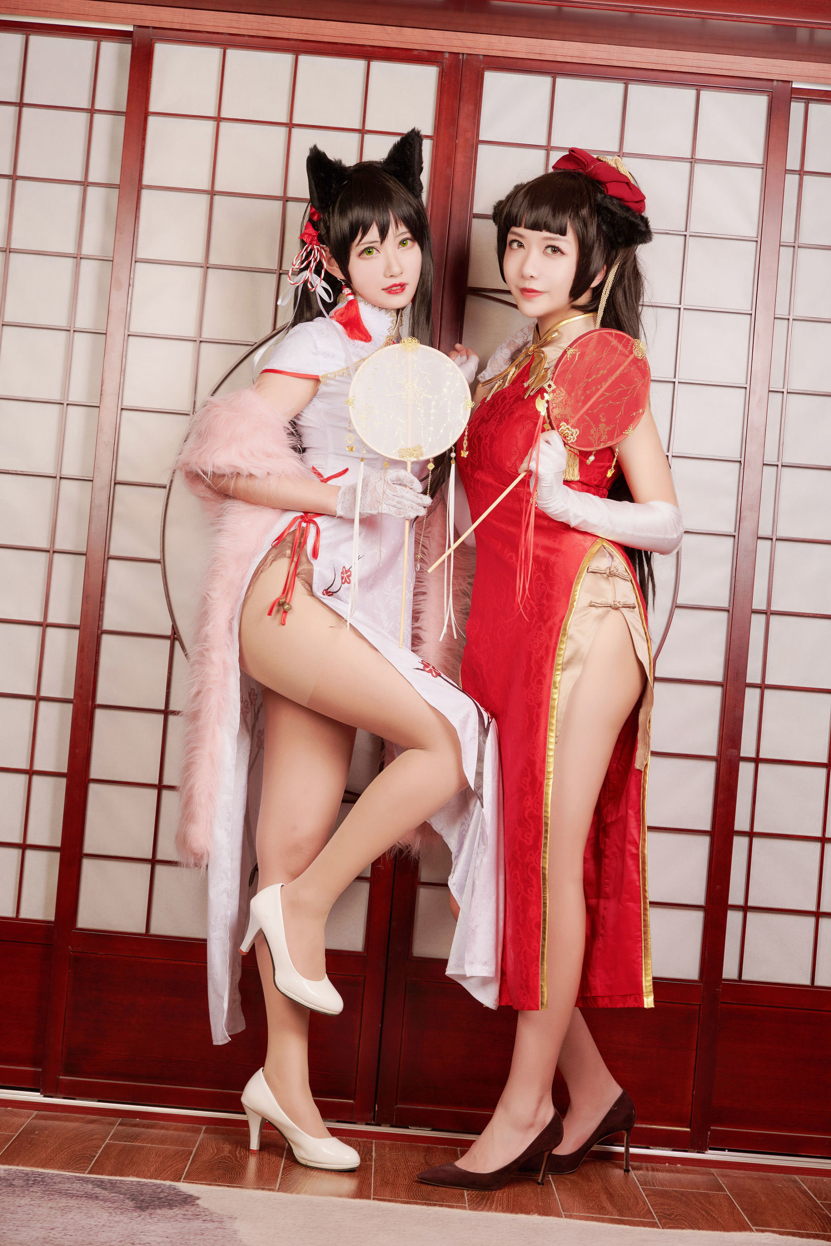 Yuan Saxi Meow Meow Meow &Meiyi Zhumo Dog Mastiff Qipao
