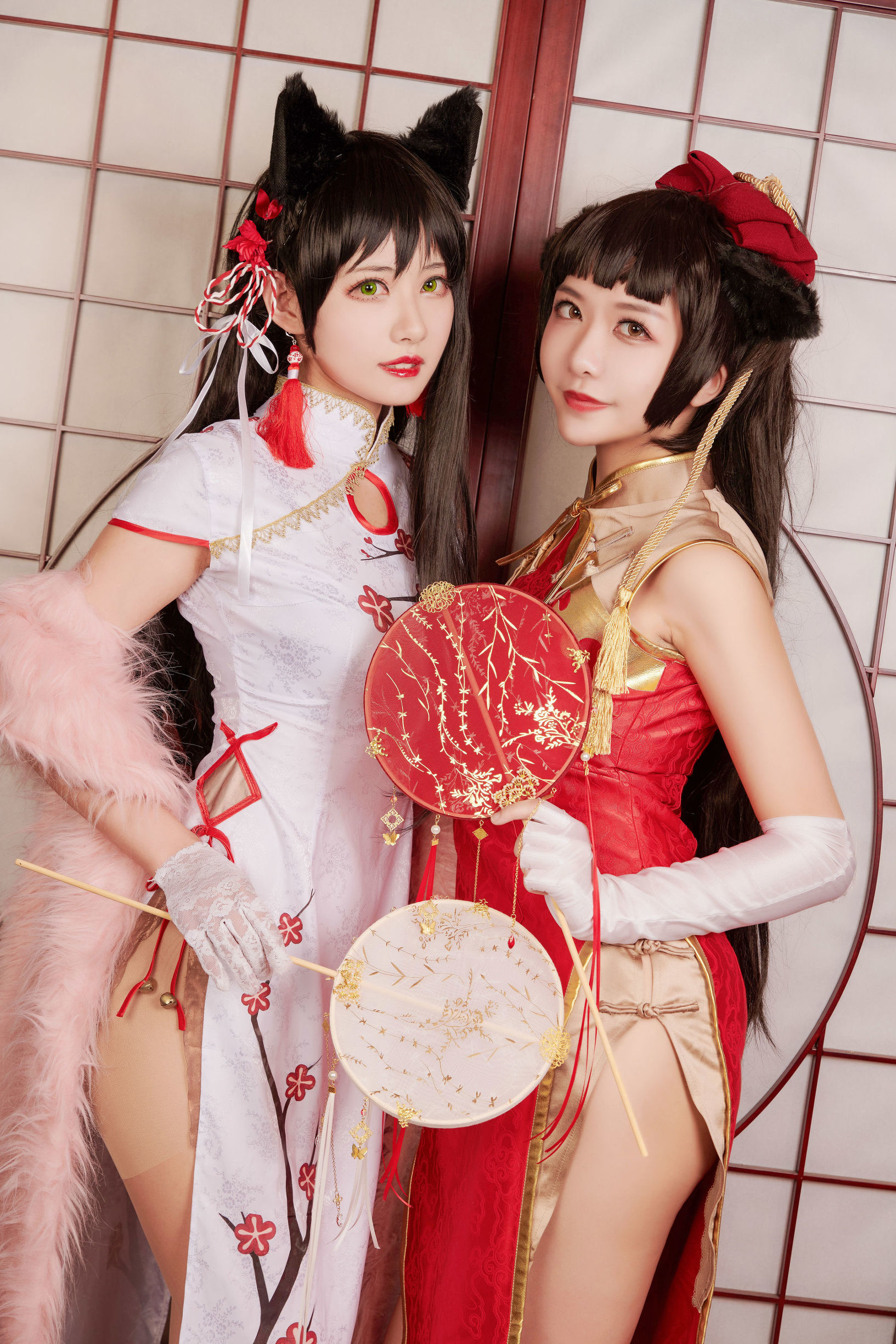 Yuan Saxi Meow Meow Meow &Meiyi Zhumo Dog Mastiff Qipao