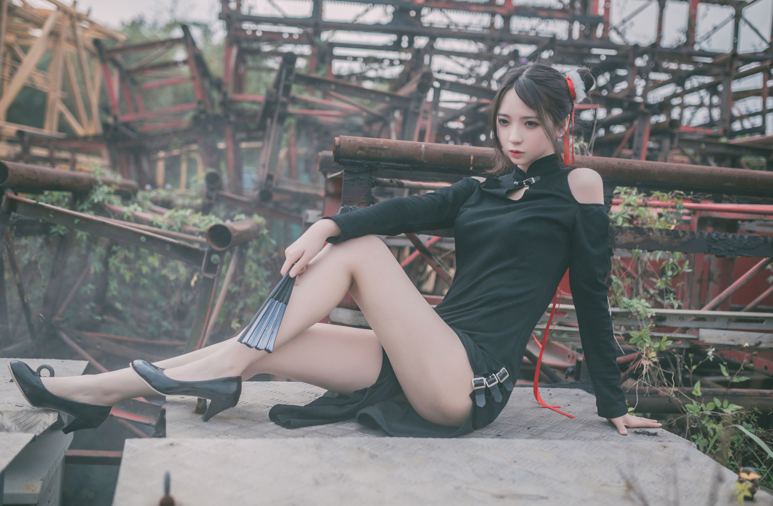 Crazy Cat ss Cosplay Qipao Tuyệt Vời