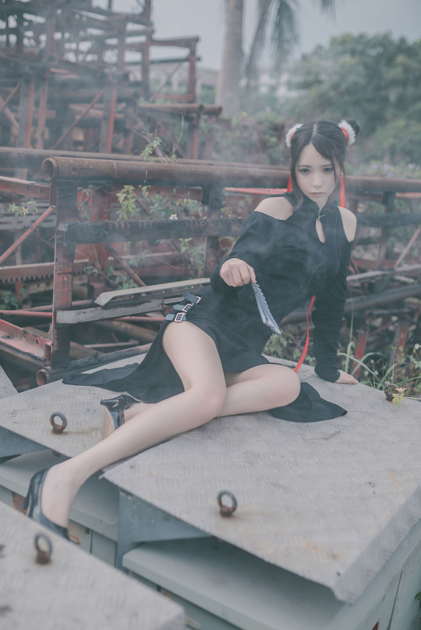 Crazy Cat ss Cosplay Qipao Tuyệt Vời