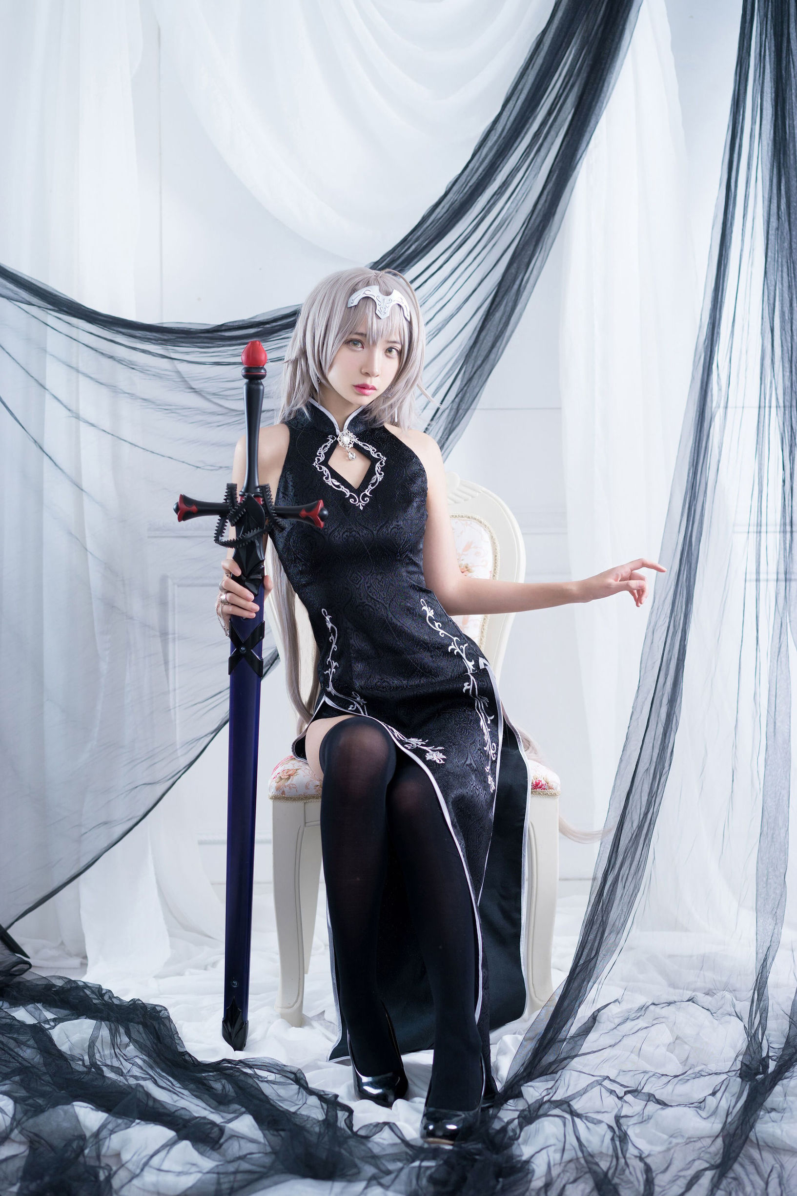 Crazy Cat ss Cosplay Qipao Tuyệt Vời