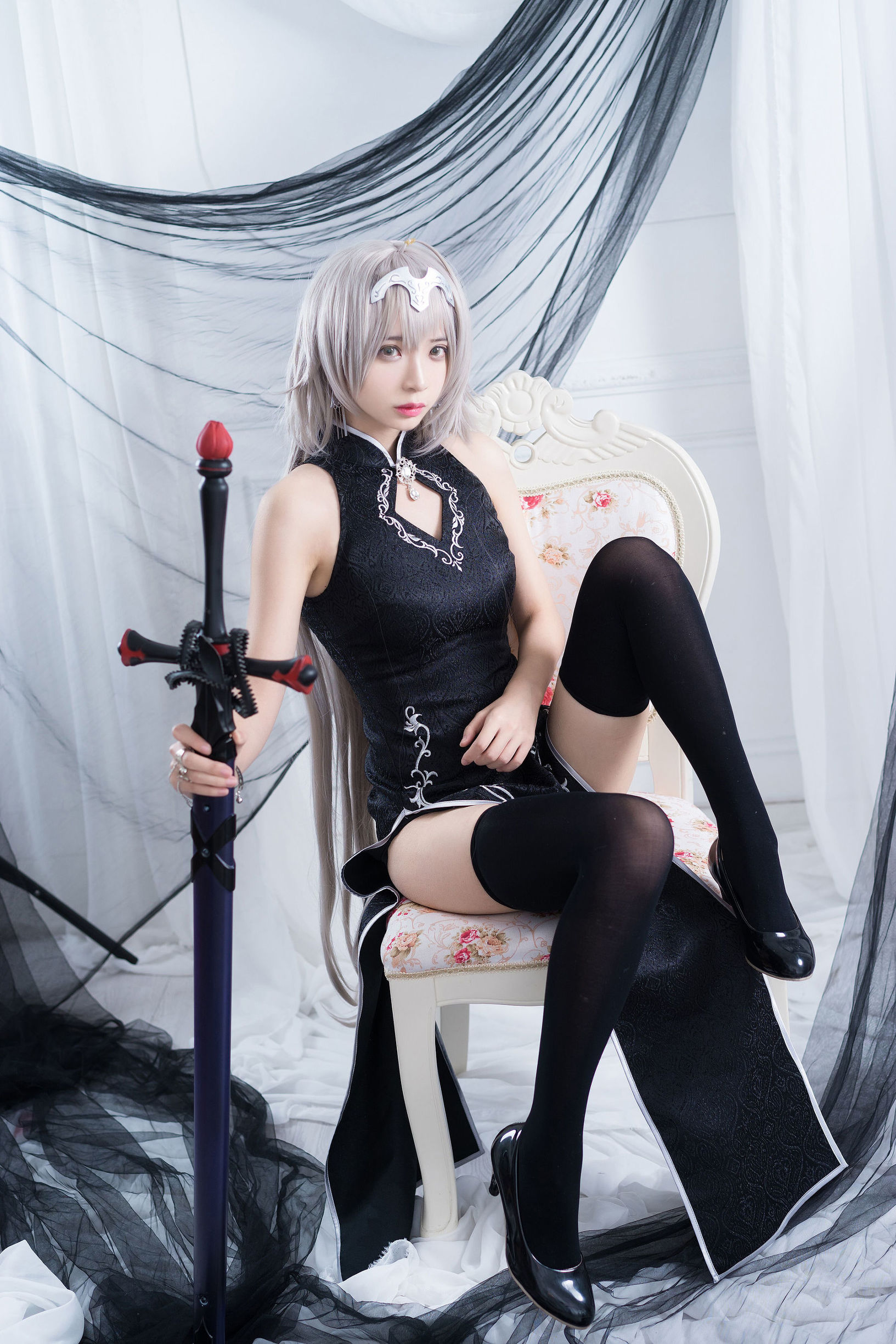 Crazy Cat ss Cosplay Qipao Tuyệt Vời