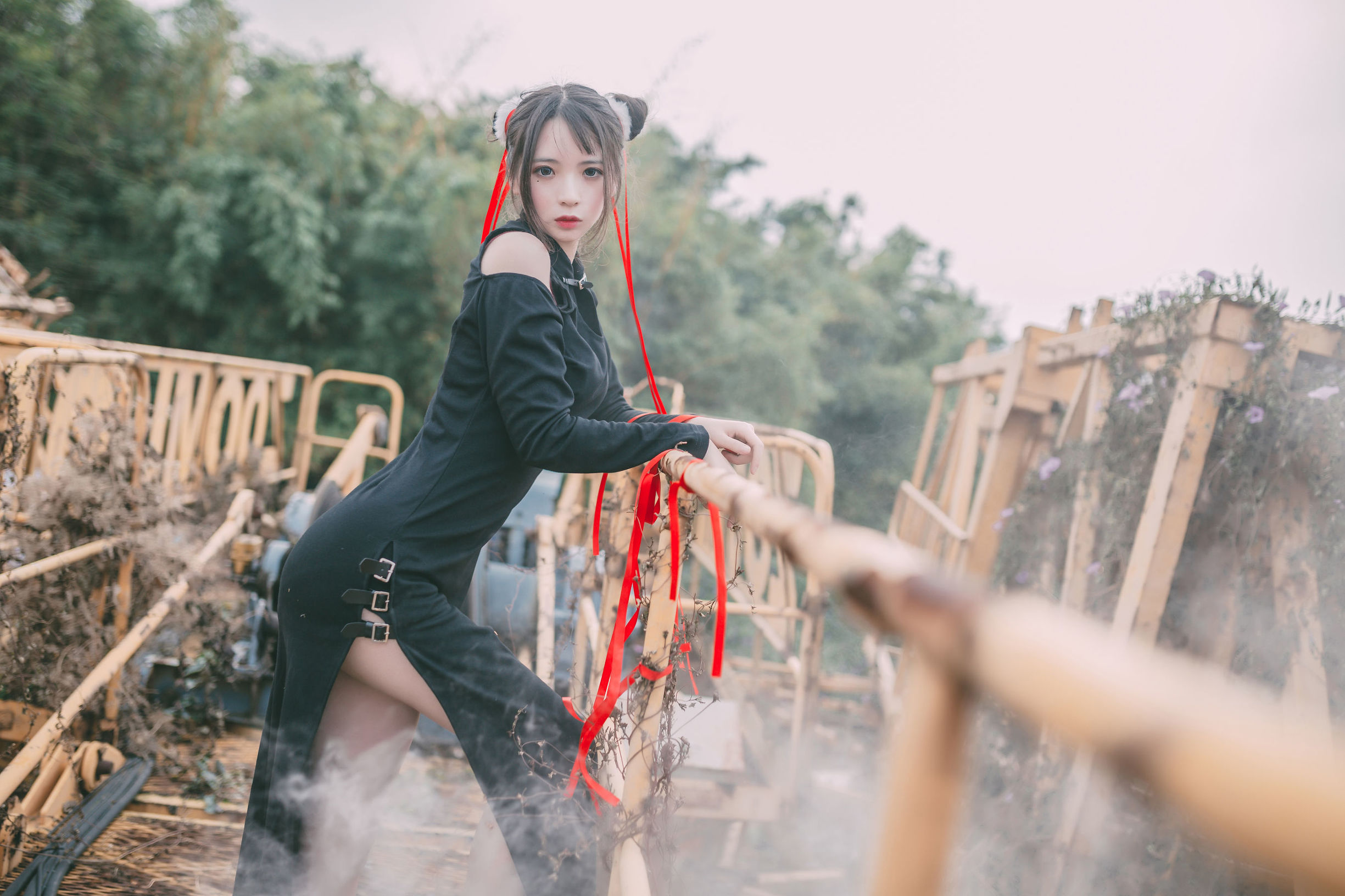 Crazy Cat ss Cosplay Qipao Tuyệt Vời