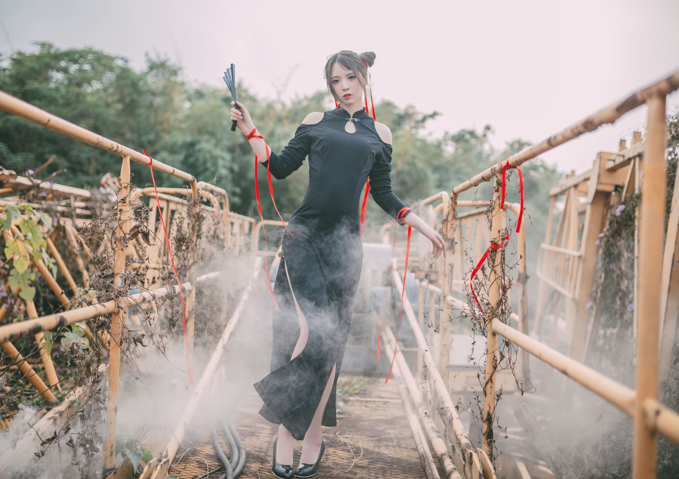Crazy Cat ss Cosplay Qipao Tuyệt Vời