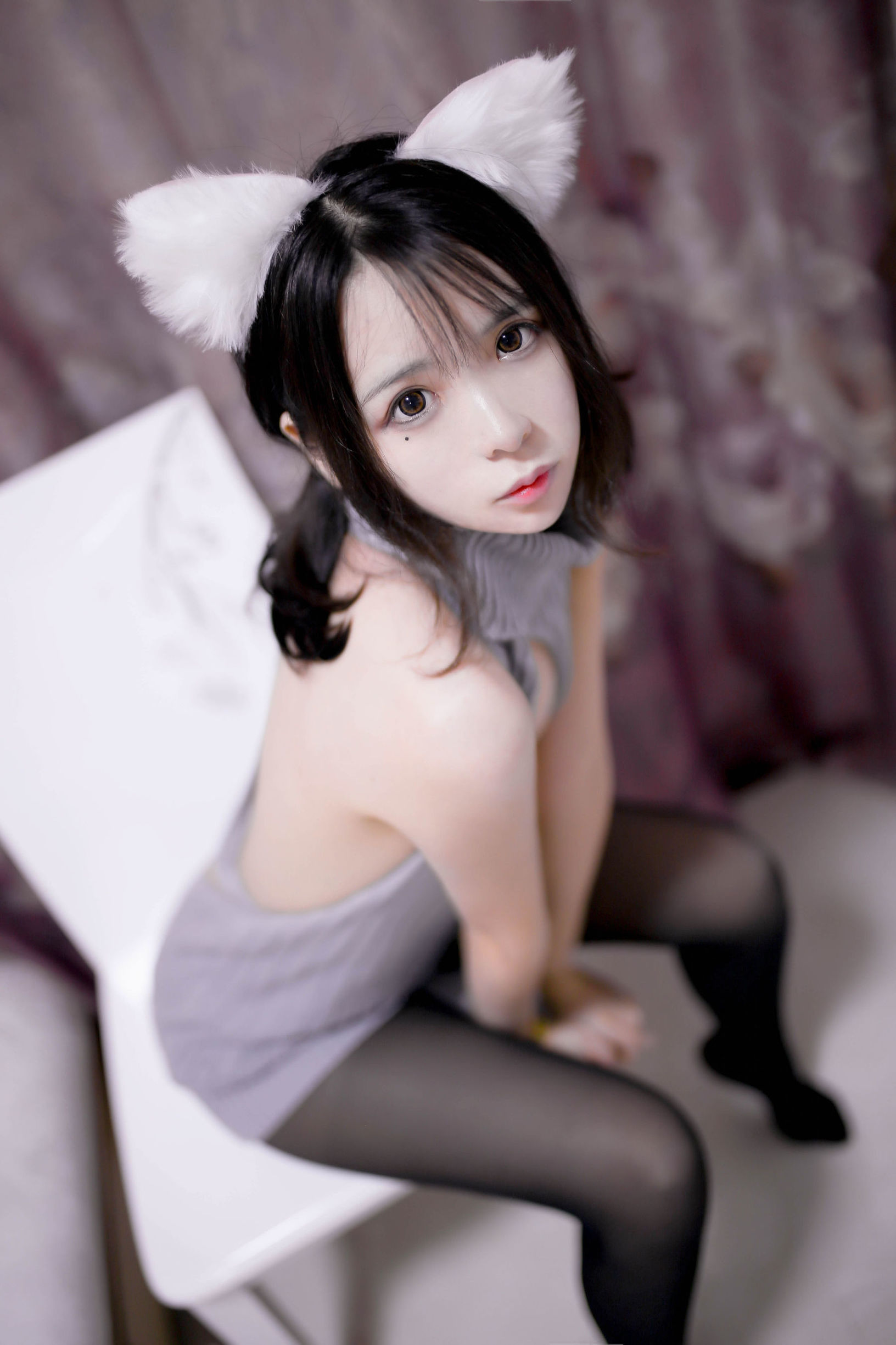 瘋貓ss 露背毛衣