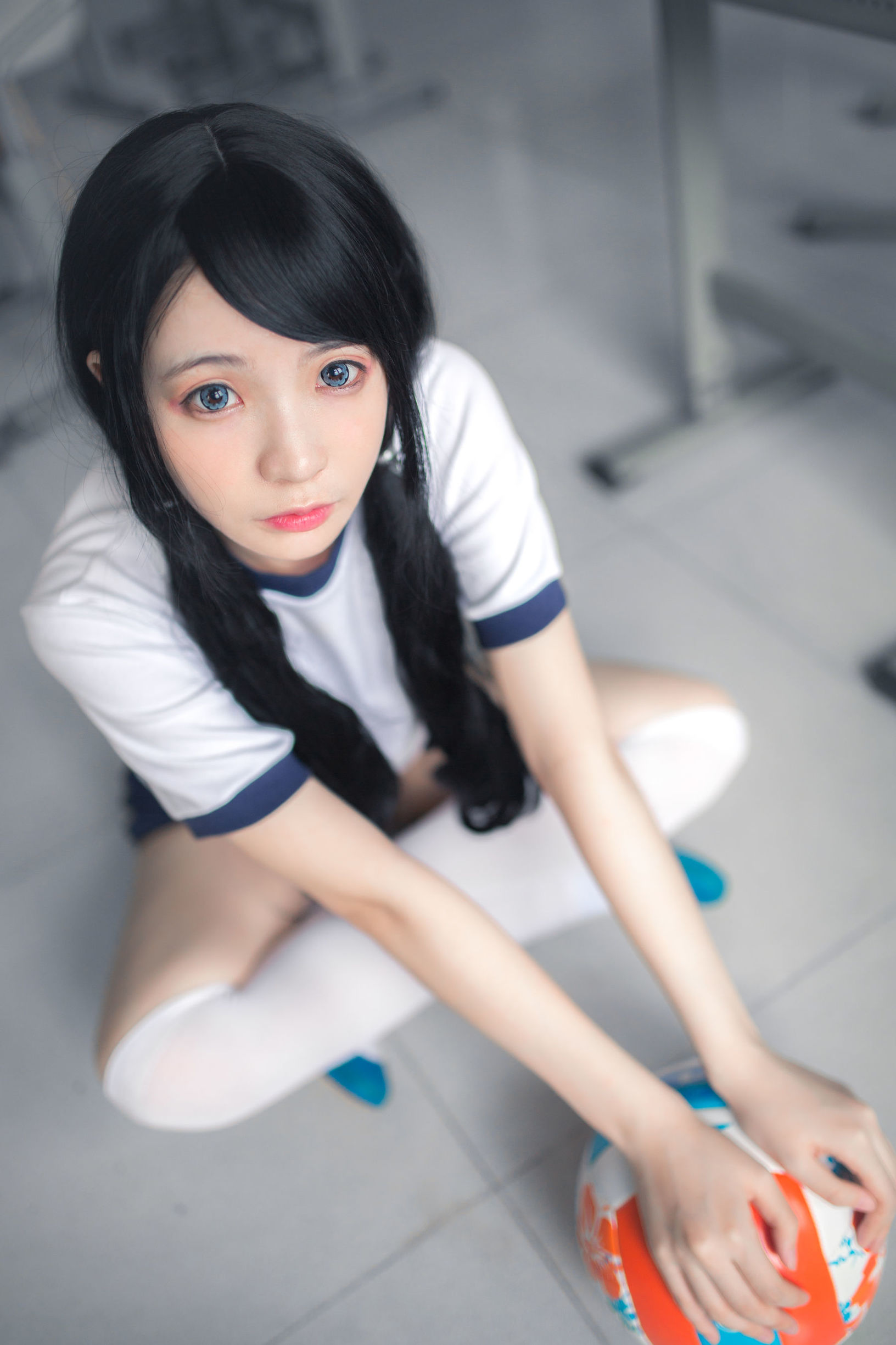 Feng Mao ss "Gymnastics Uniform White Silk
