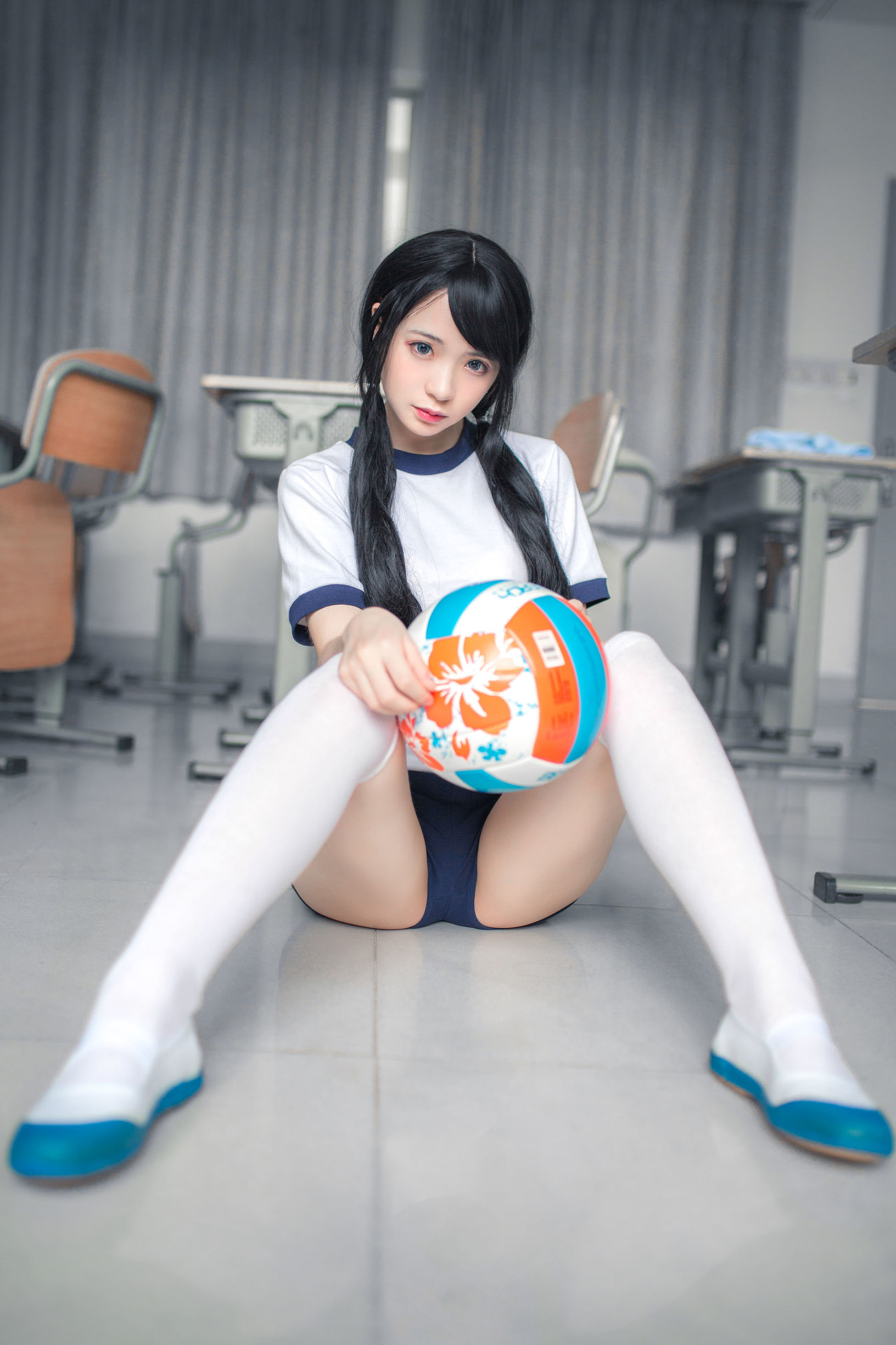 Feng Mao ss "Gymnastics Uniform White Silk