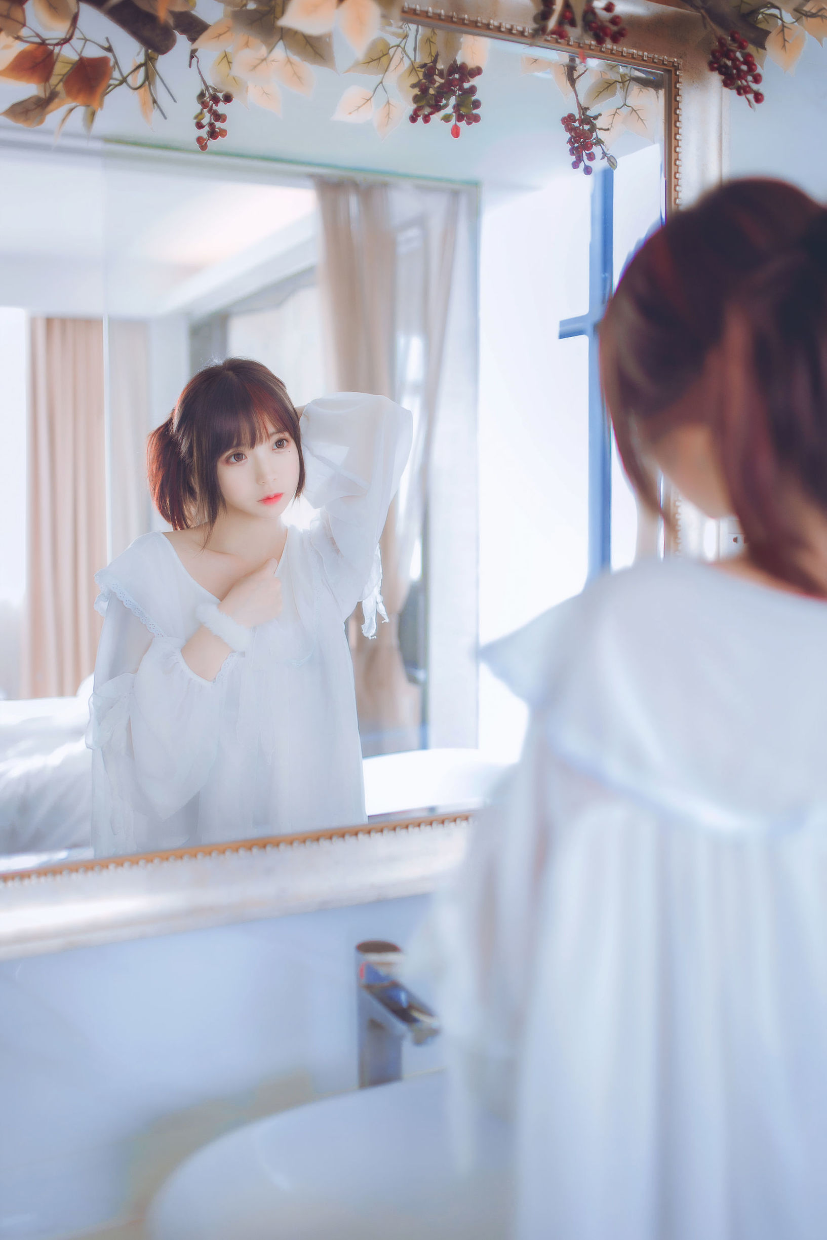 Fên Mèo SS: Áo ngủ và Áo thủy thủ trong phòng tắm