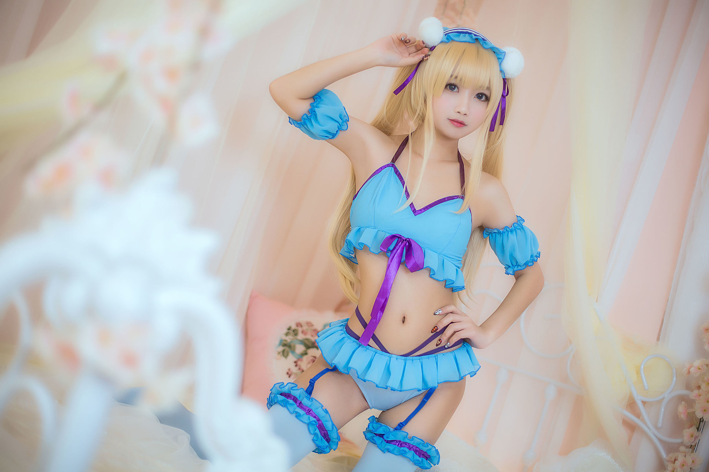 白くて柔らかい美少女 鬼畜ヤオの パジャマ