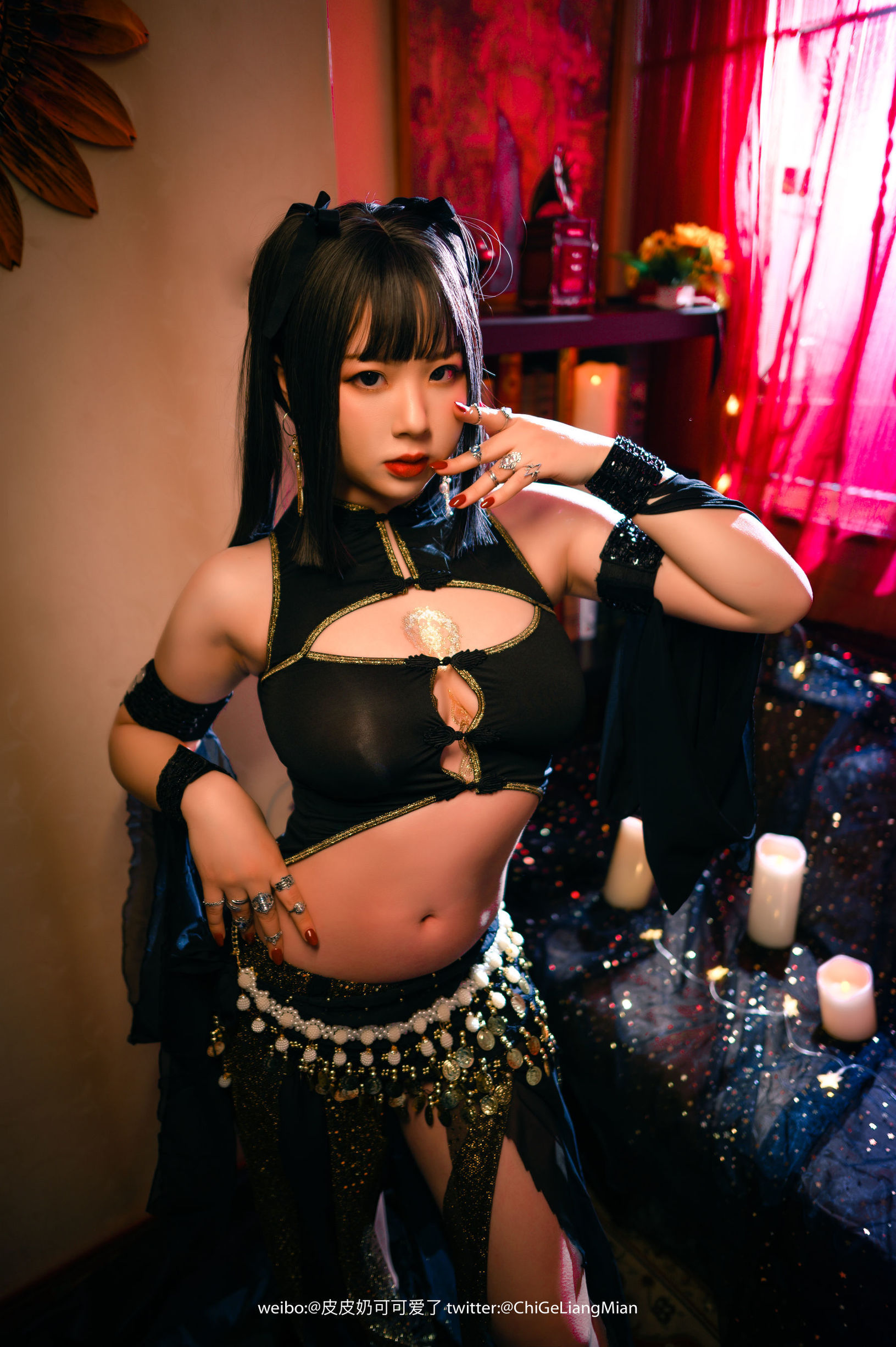 皮皮奶可可愛了啦 舞娘