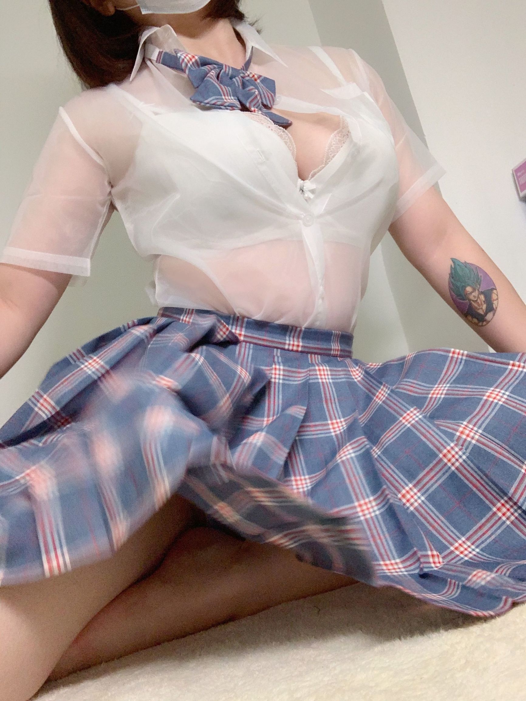 피피네 너무 귀여워! JK 투명 제복