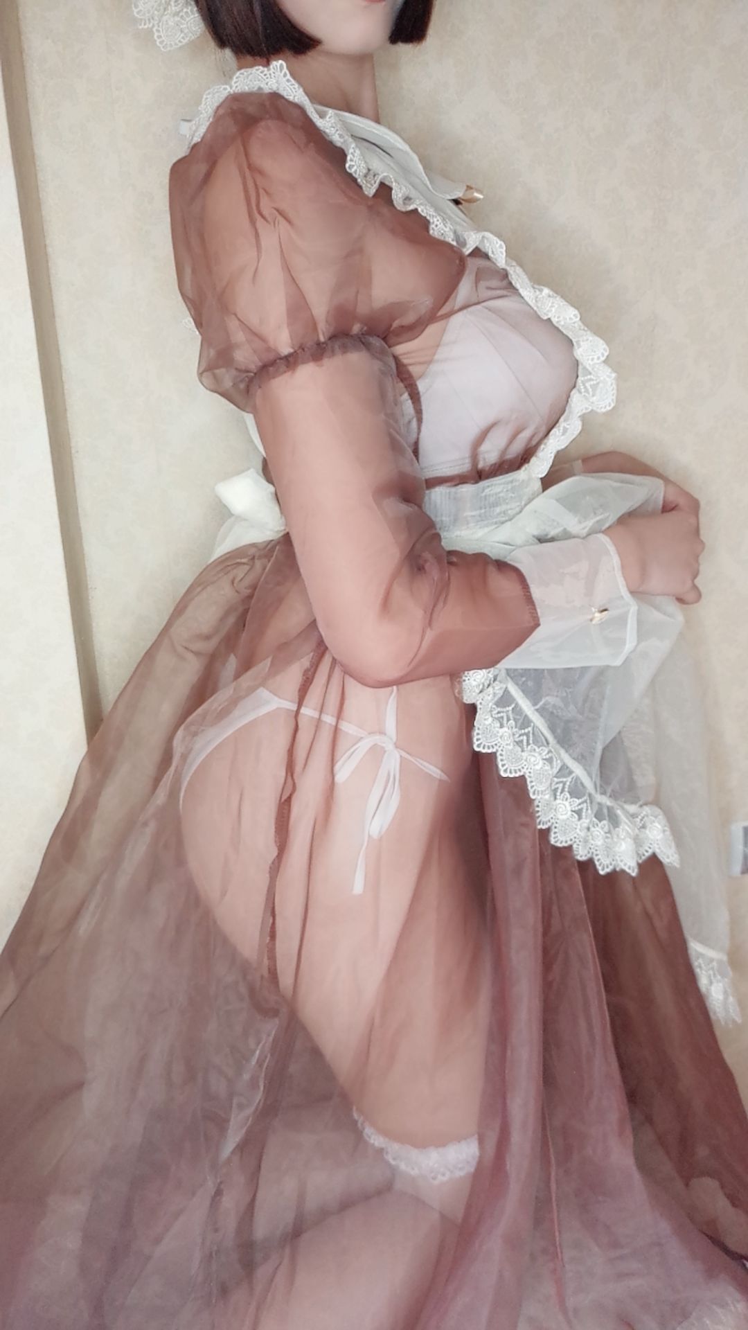萌妹奈汐ちゃん nice メイド自撮り