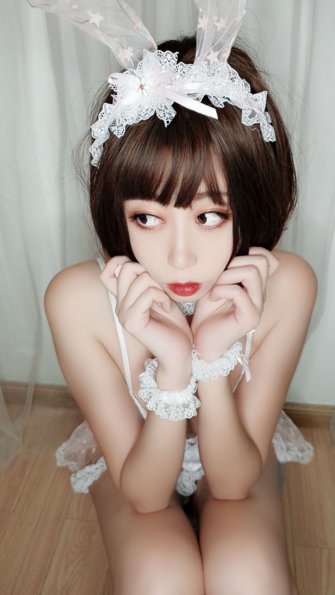 萌妹奈汐ちゃん ナイス 透明メイド