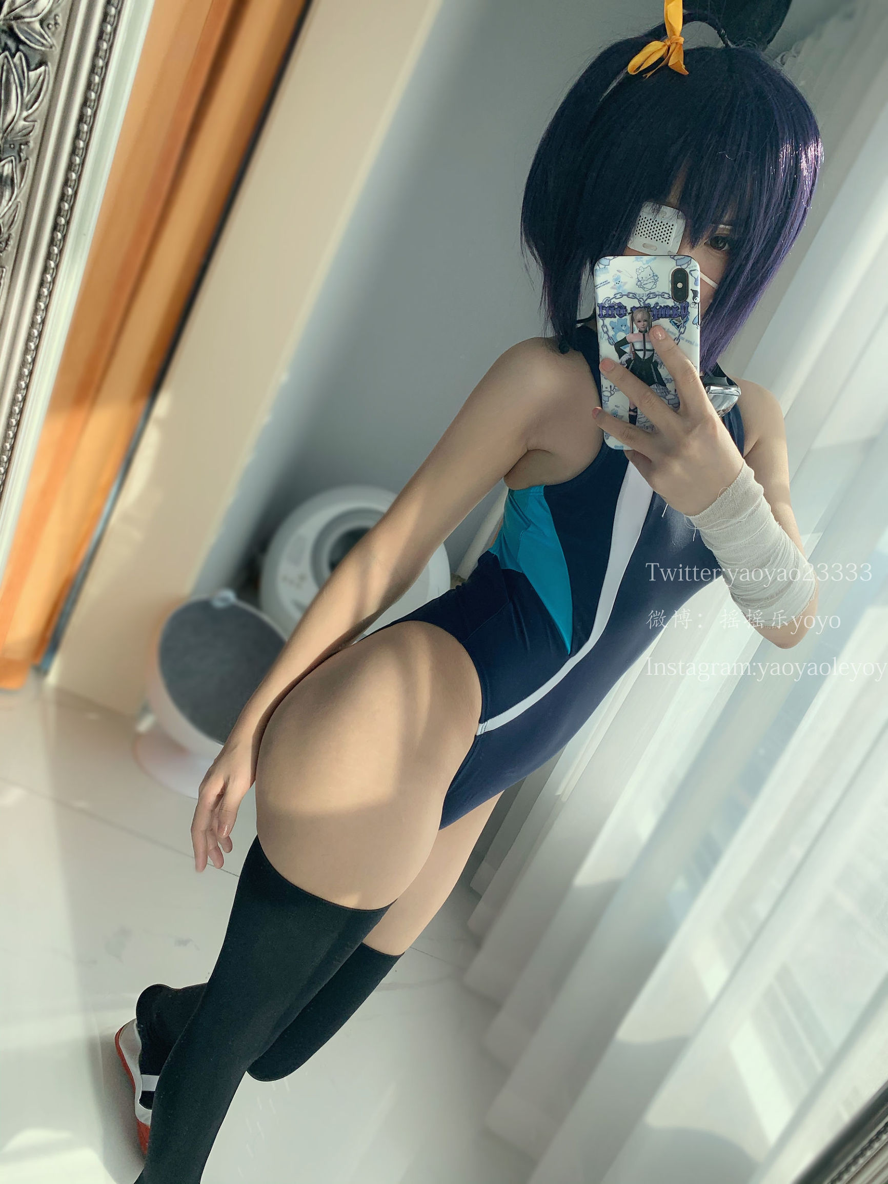 萌え妹子コスプレイヤーヤオヤオレヨーヨー六花