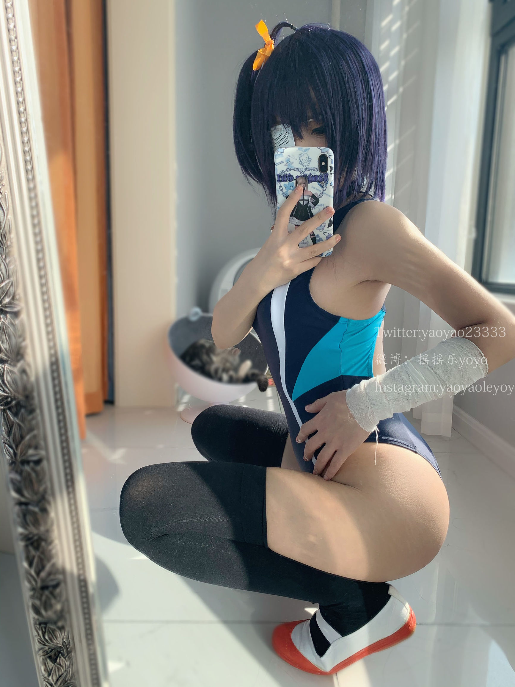萌え妹子コスプレイヤーヤオヤオレヨーヨー六花