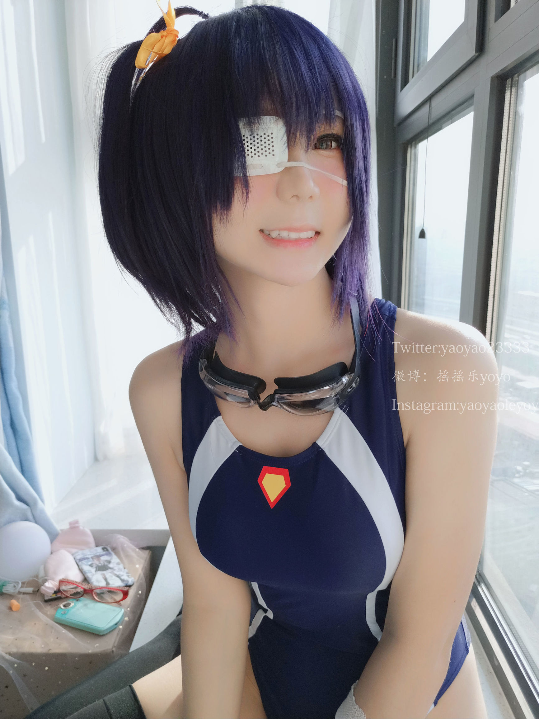 萌え妹子コスプレイヤーヤオヤオレヨーヨー六花