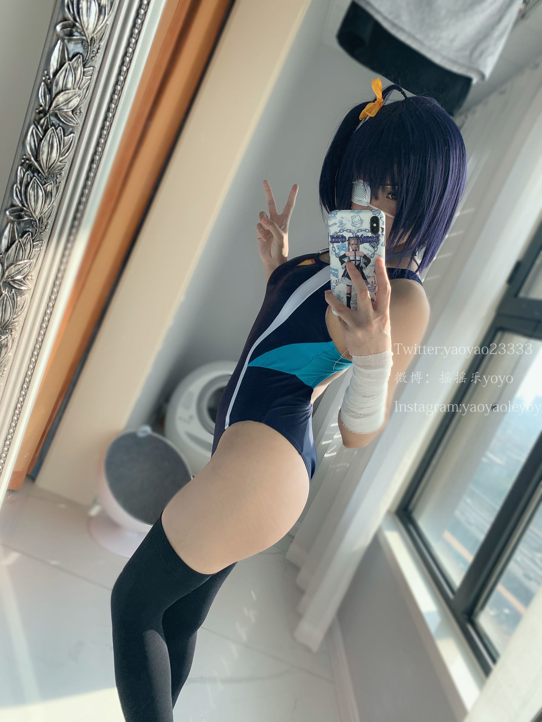 萌え妹子コスプレイヤーヤオヤオレヨーヨー六花
