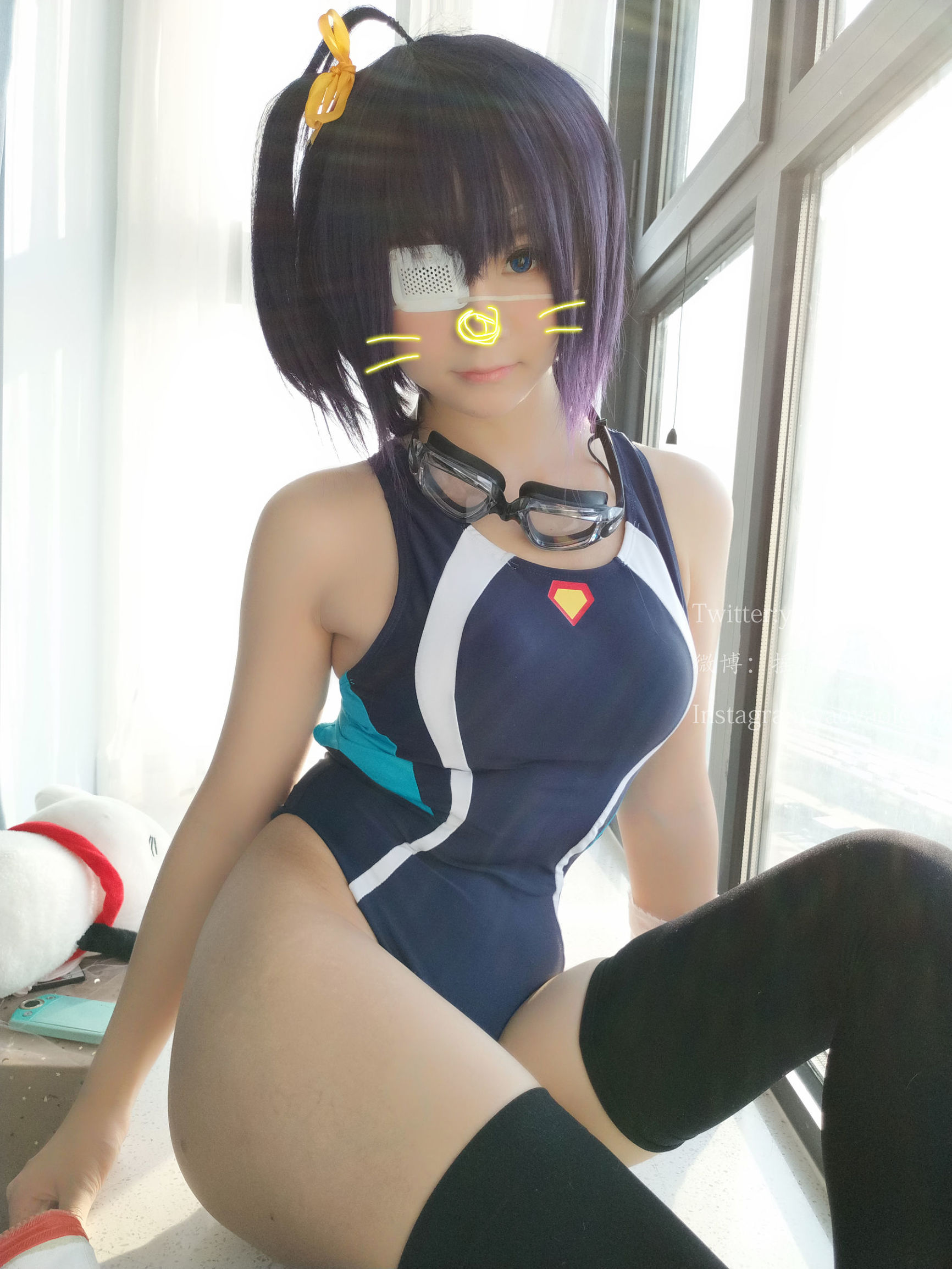 萌え妹子コスプレイヤーヤオヤオレヨーヨー六花