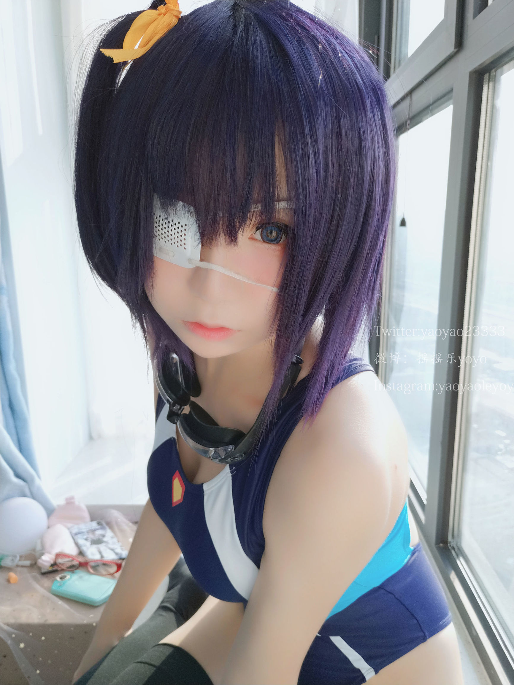 萌え妹子コスプレイヤーヤオヤオレヨーヨー六花