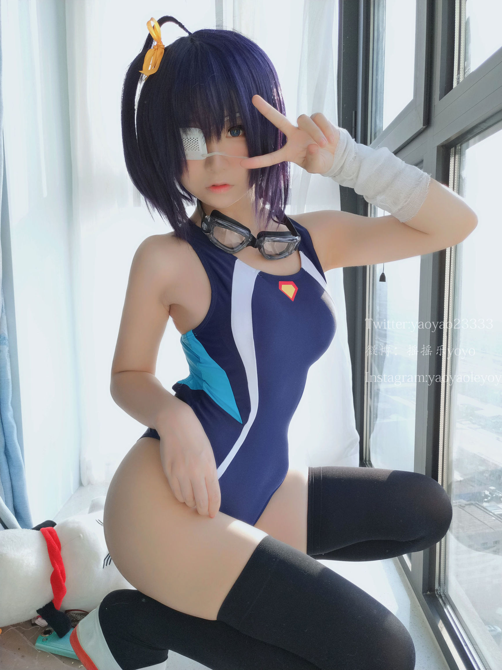 萌え妹子コスプレイヤーヤオヤオレヨーヨー六花