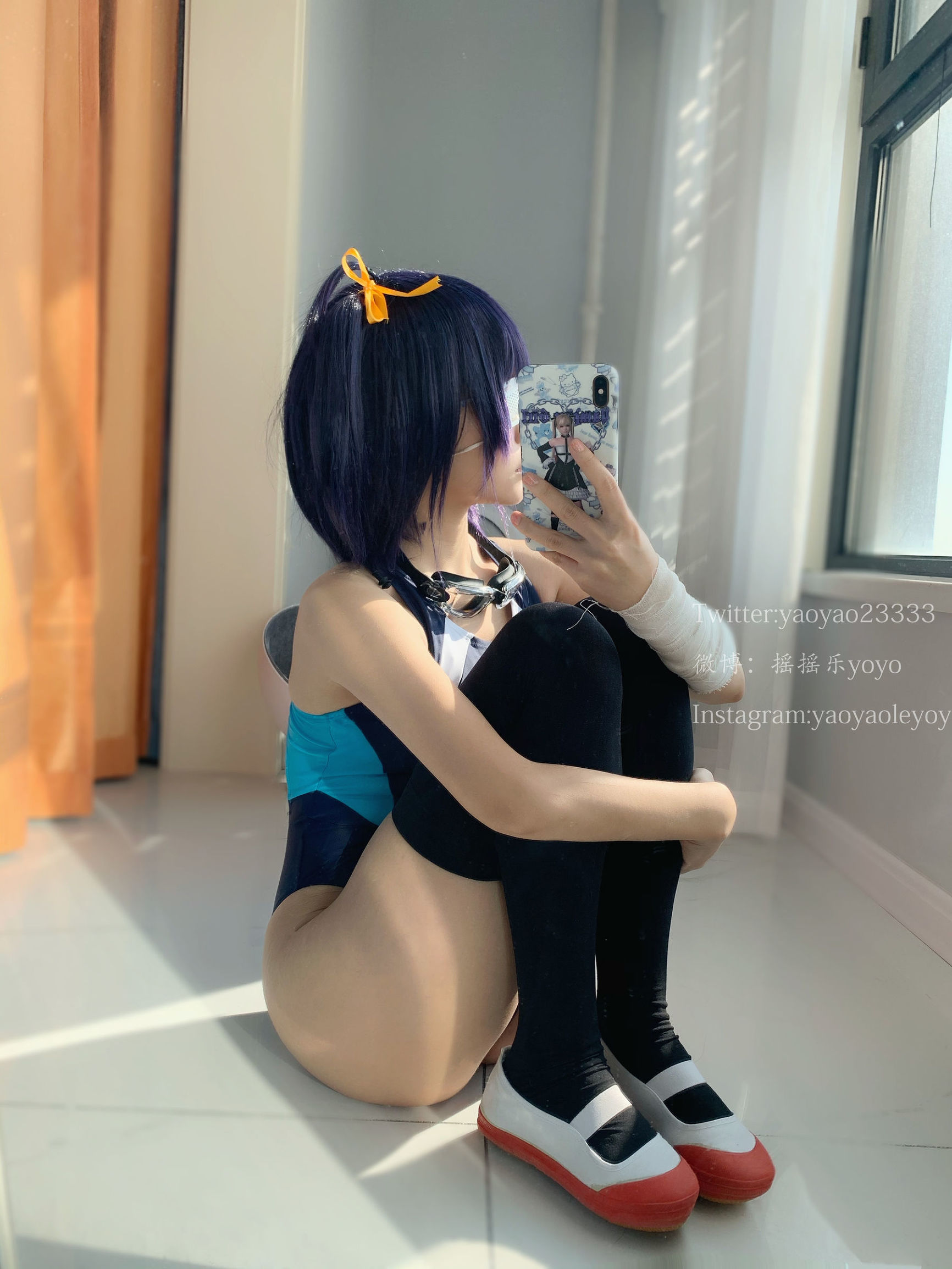 Cô gái dễ thương Coser Yao Yao Le Yoyo Lục Hoa