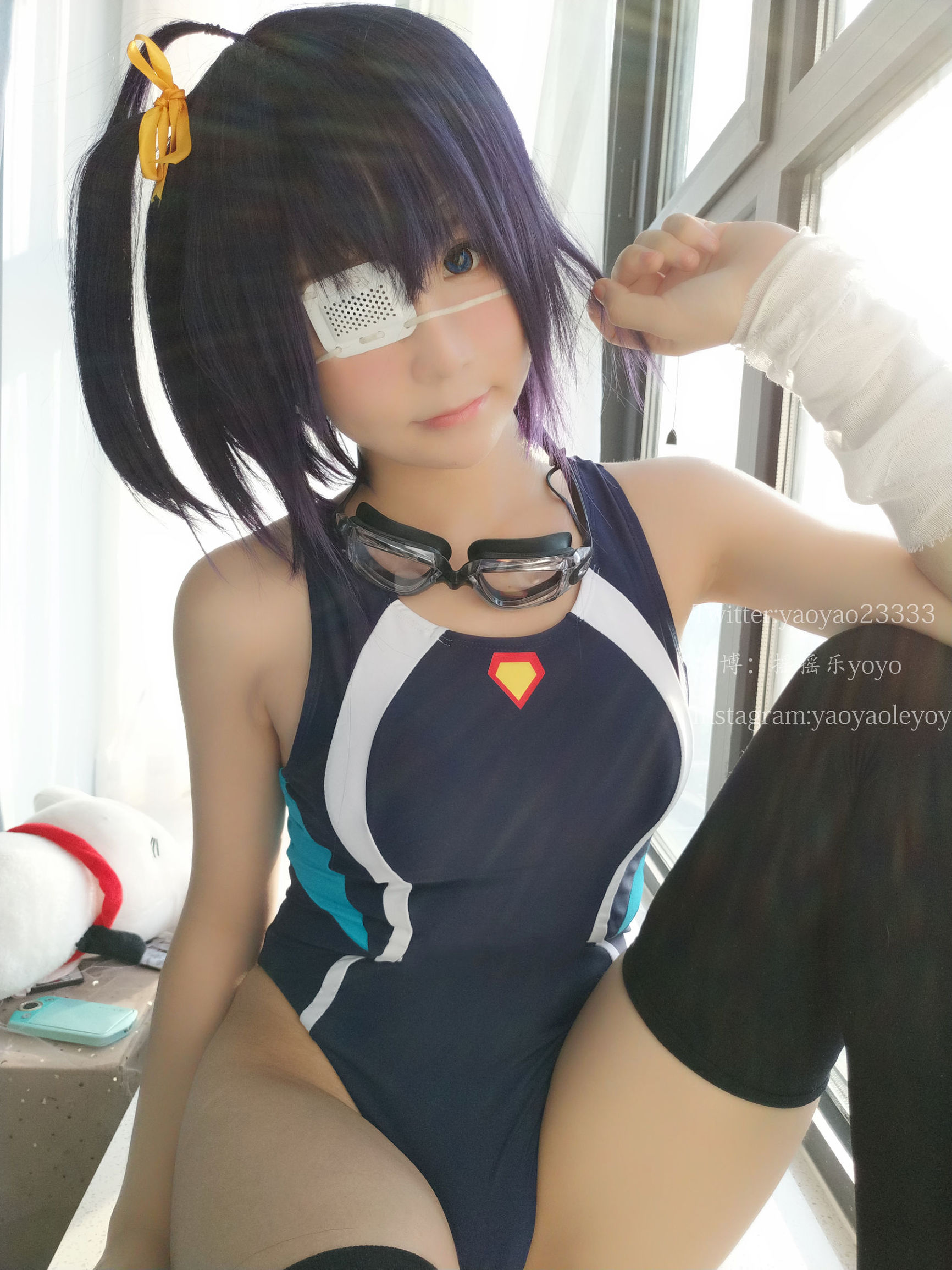 萌え妹子コスプレイヤーヤオヤオレヨーヨー六花