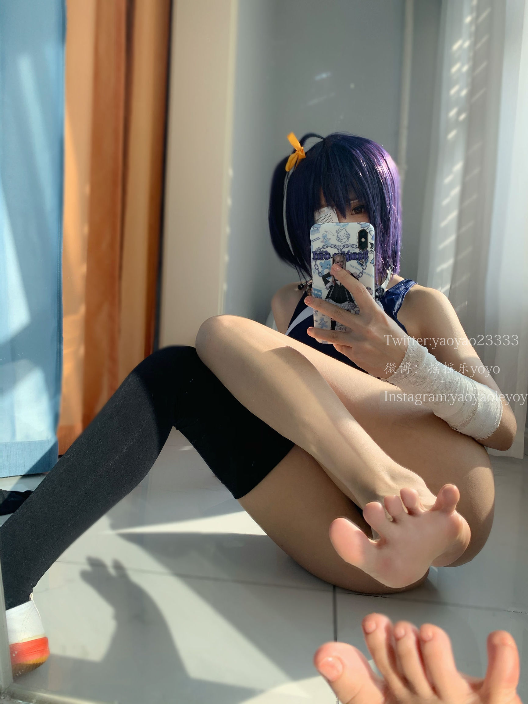 萌え妹子コスプレイヤーヤオヤオレヨーヨー六花