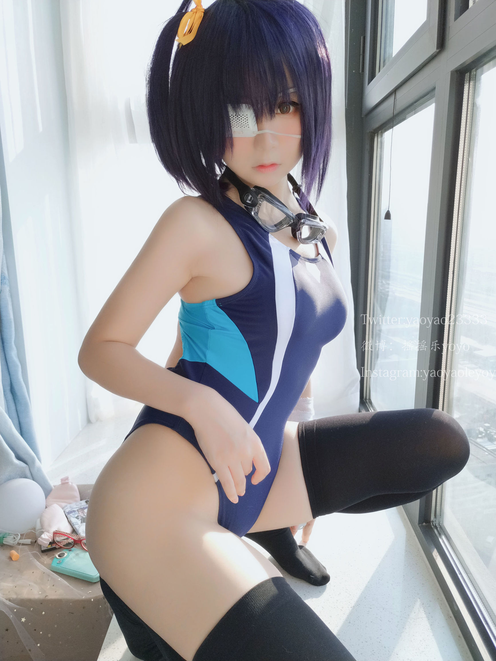 萌え妹子コスプレイヤーヤオヤオレヨーヨー六花