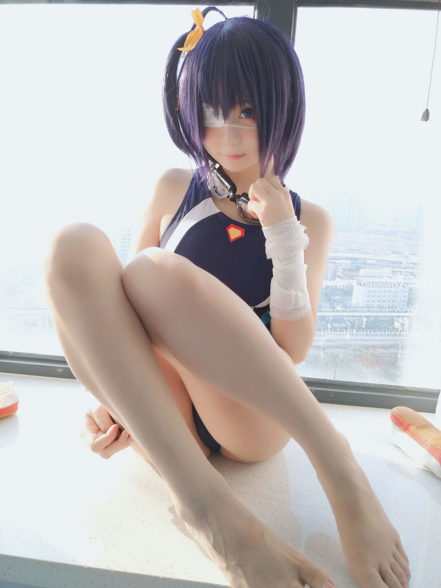 萌え妹子コスプレイヤーヤオヤオレヨーヨー六花