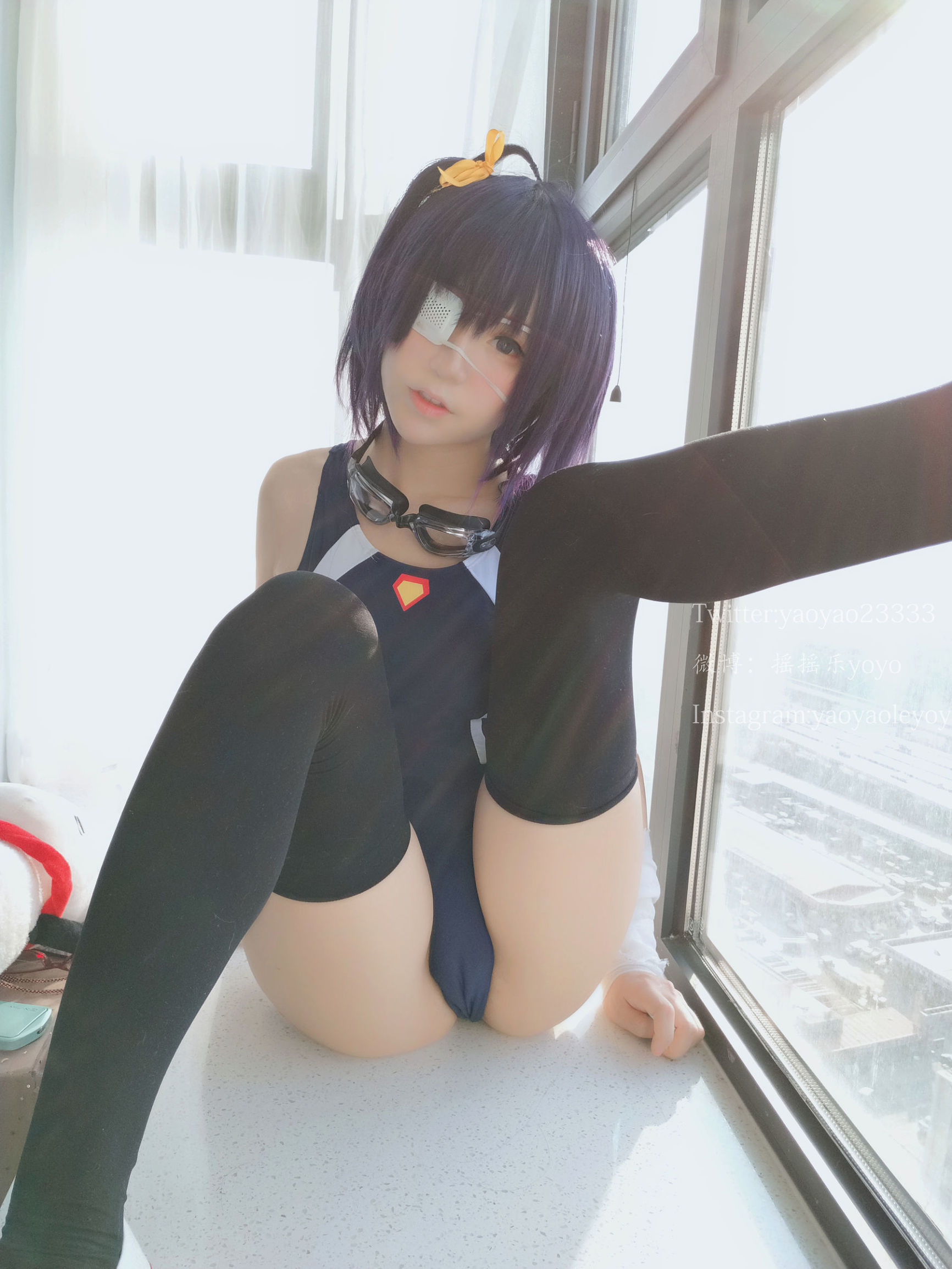 萌え妹子コスプレイヤーヤオヤオレヨーヨー六花