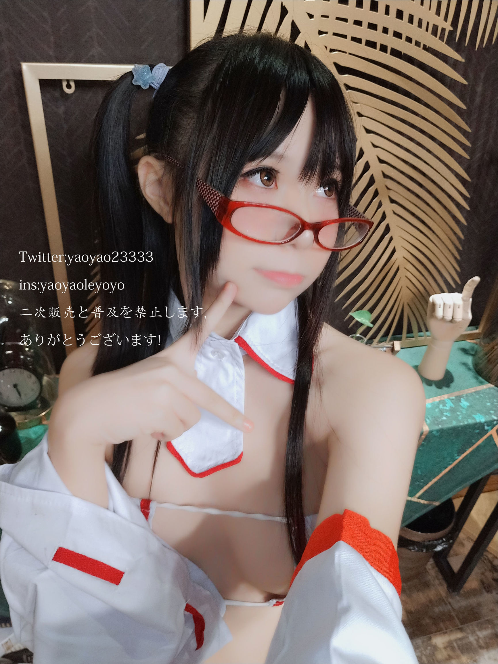 Cute Girl Coser Yaoyaole Yoyo Shrine Maiden