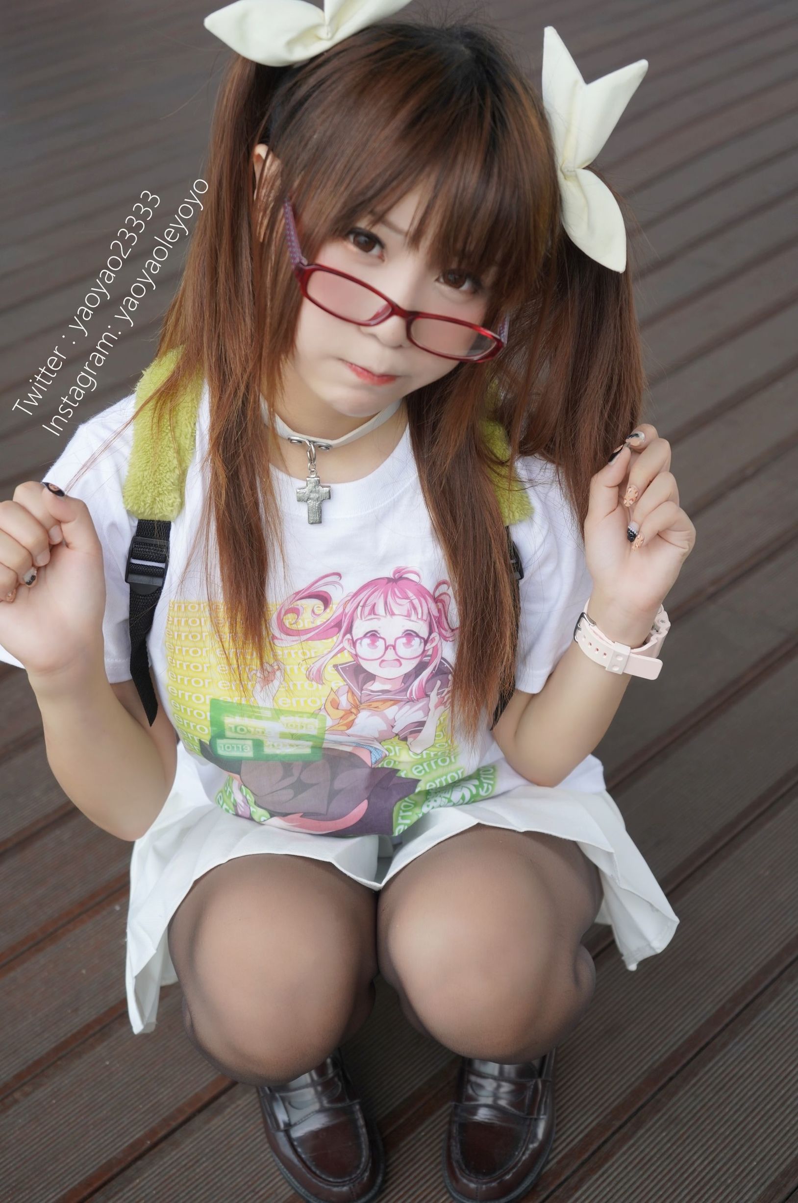 萌え妹子 コスプレイヤー ヤオヤオレ ヨーヨー 裸足