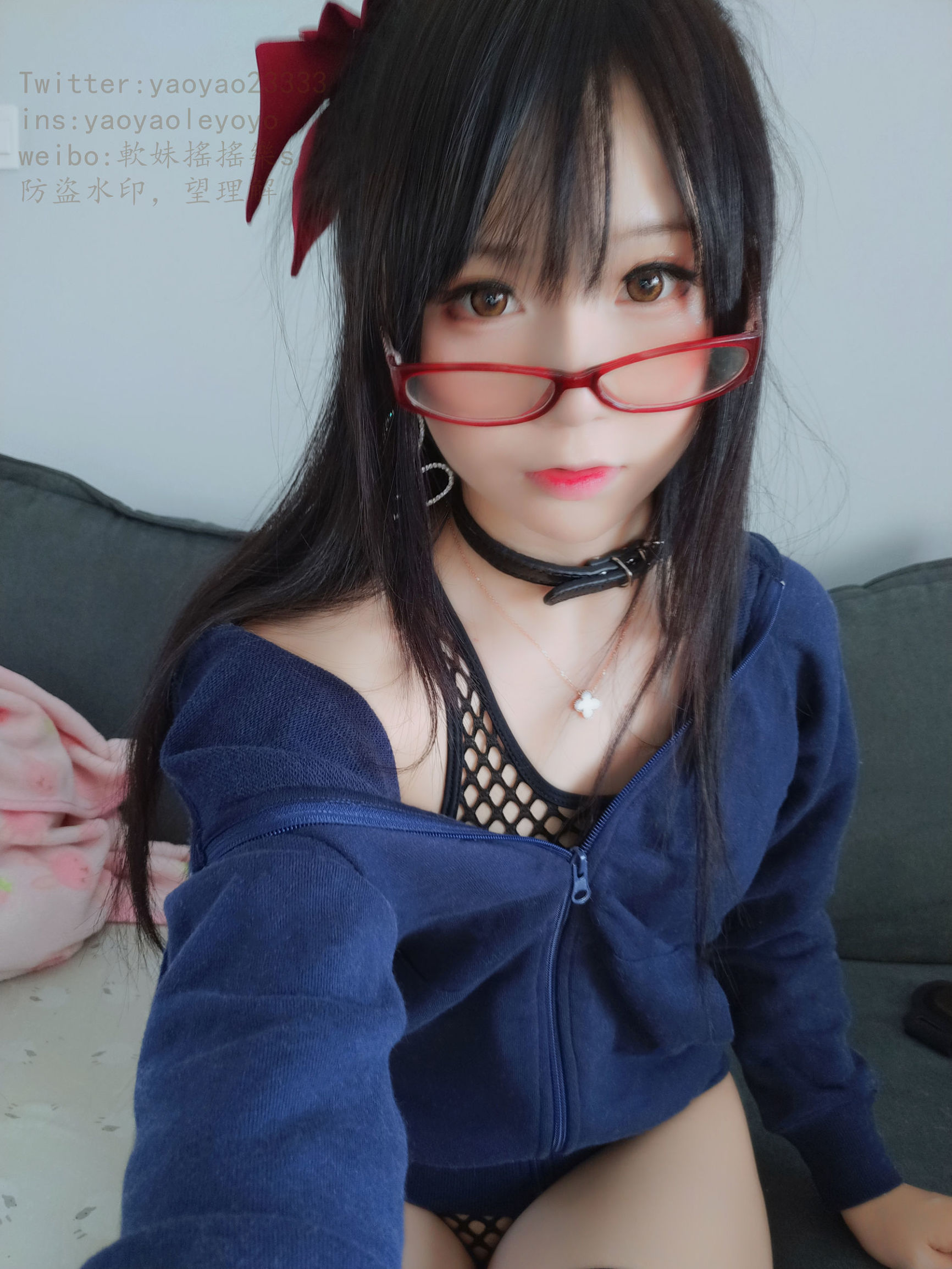 萌妹子Coser摇摇乐yoyo 黑网情趣