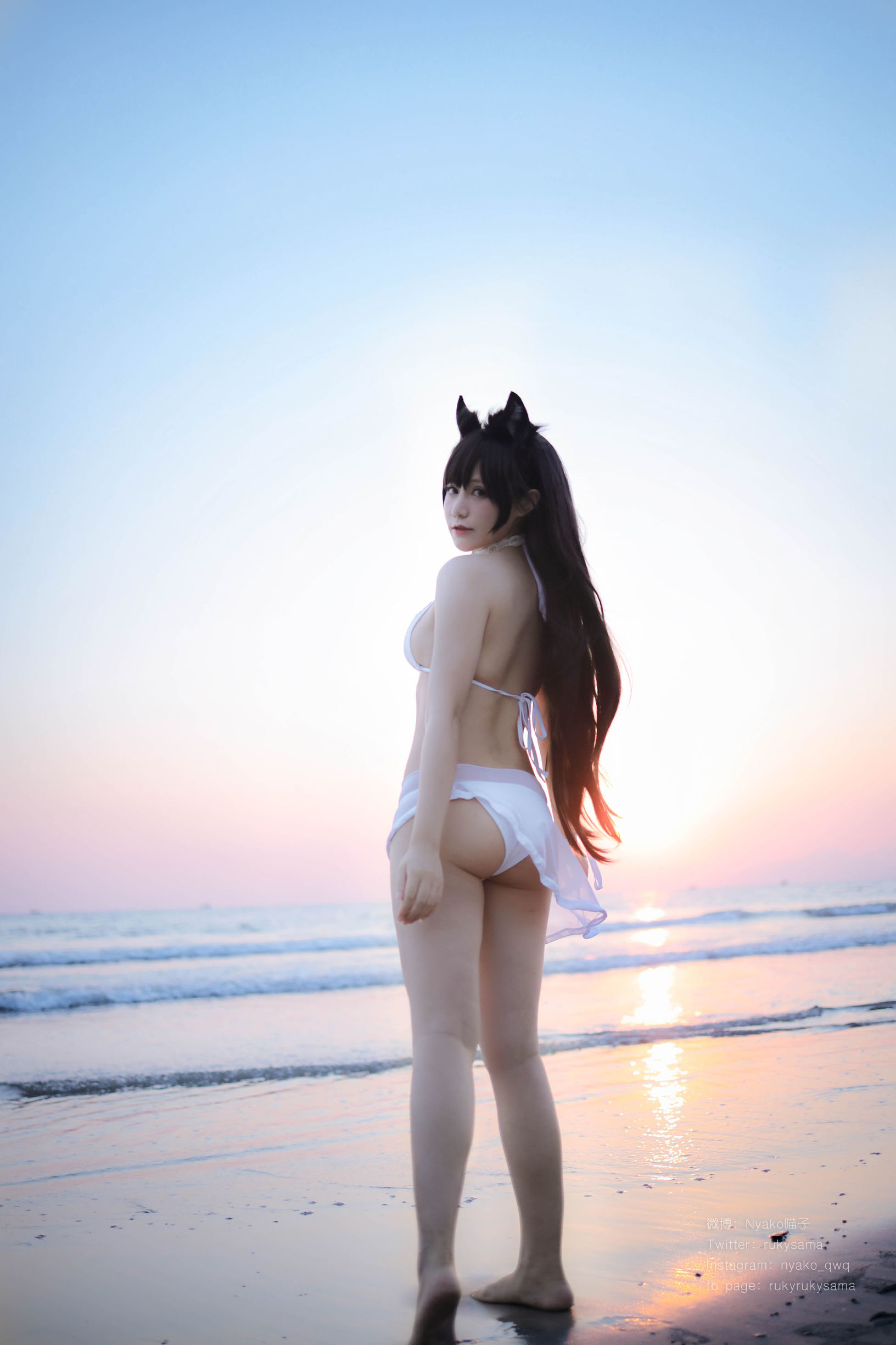 萌え妹子 Nyako 喵子 愛宕 水着