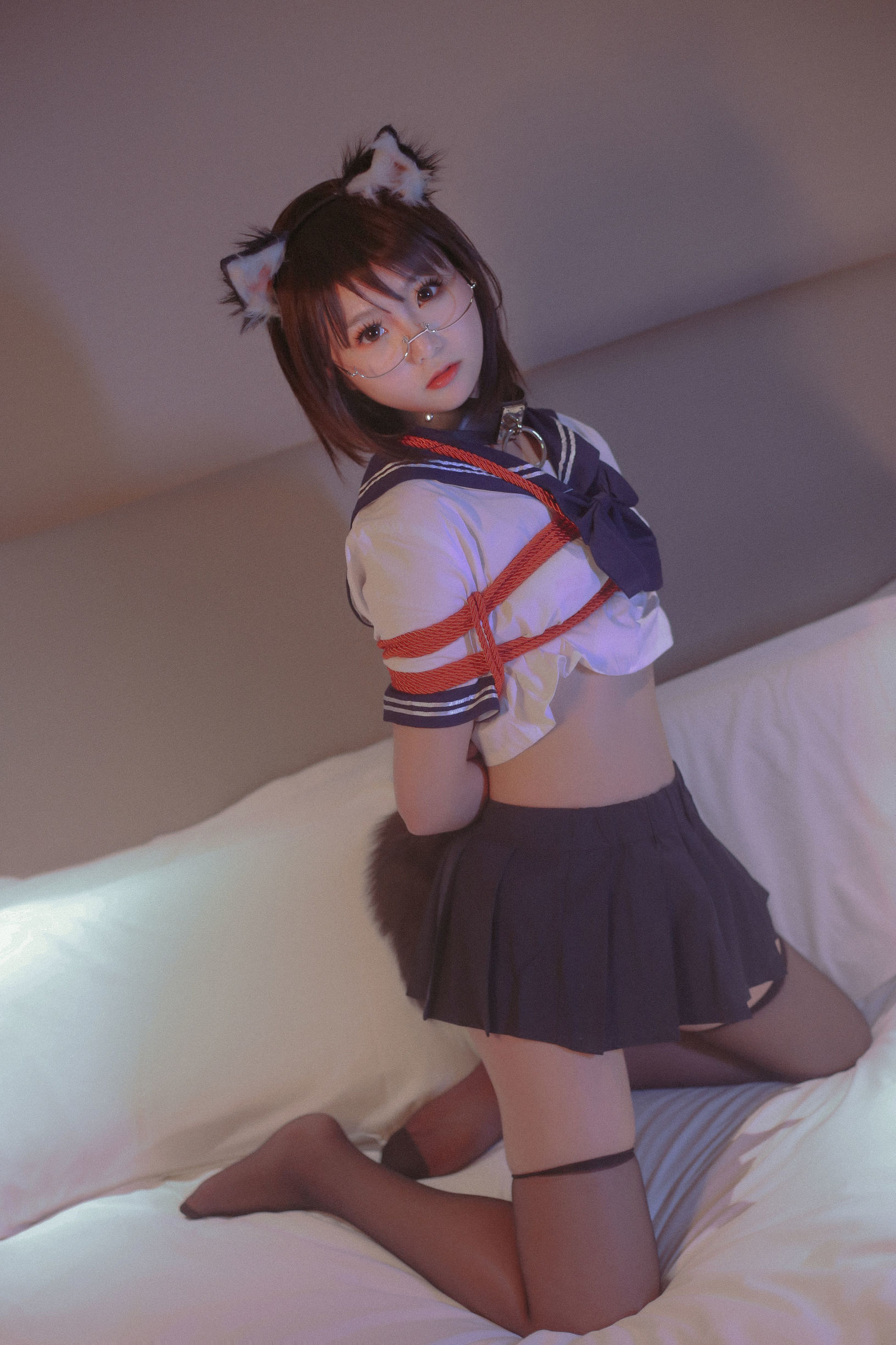 모에 메는 청수 고양이 귀 조교