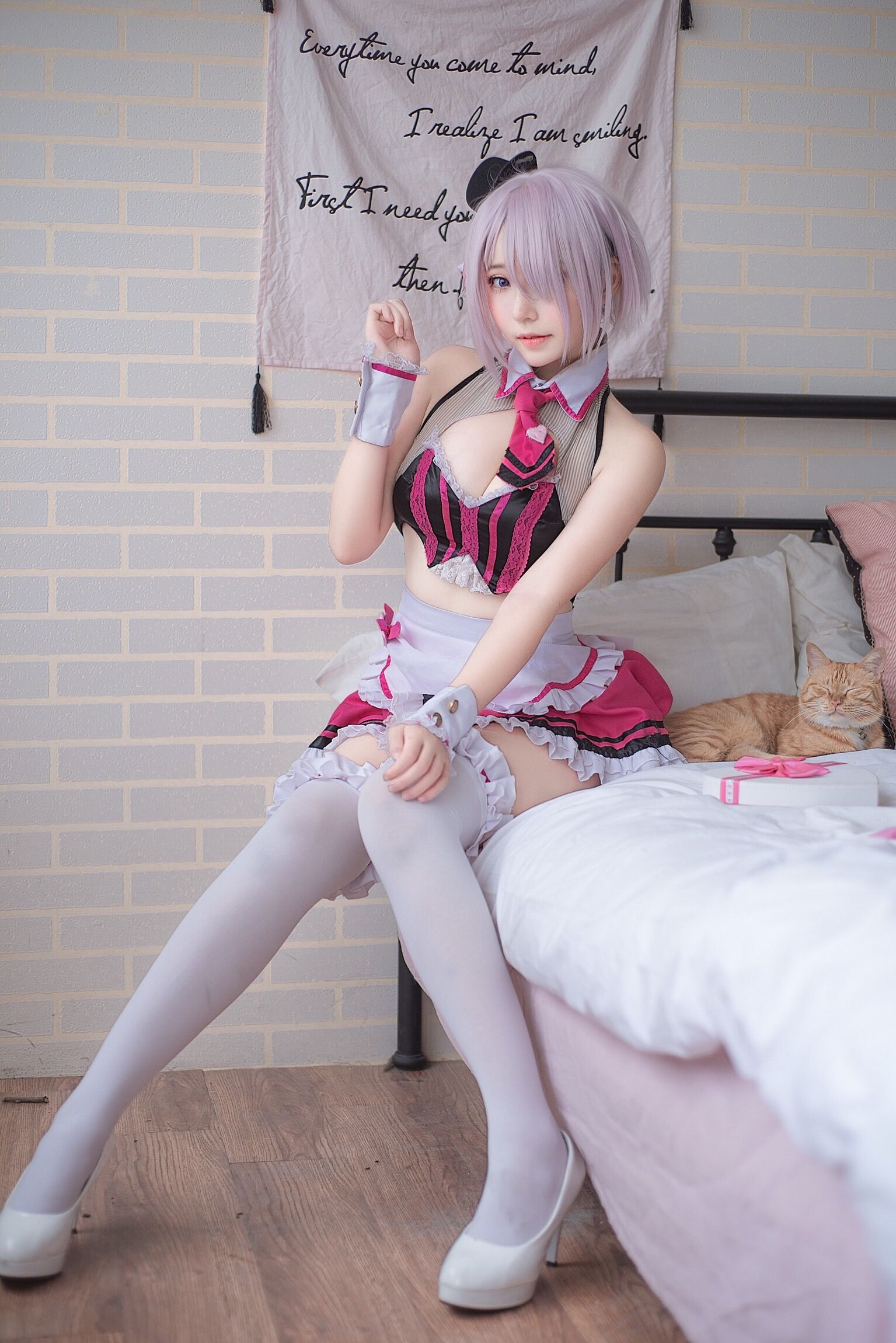 萌妹菌烨塔科 瑪修情人節女僕