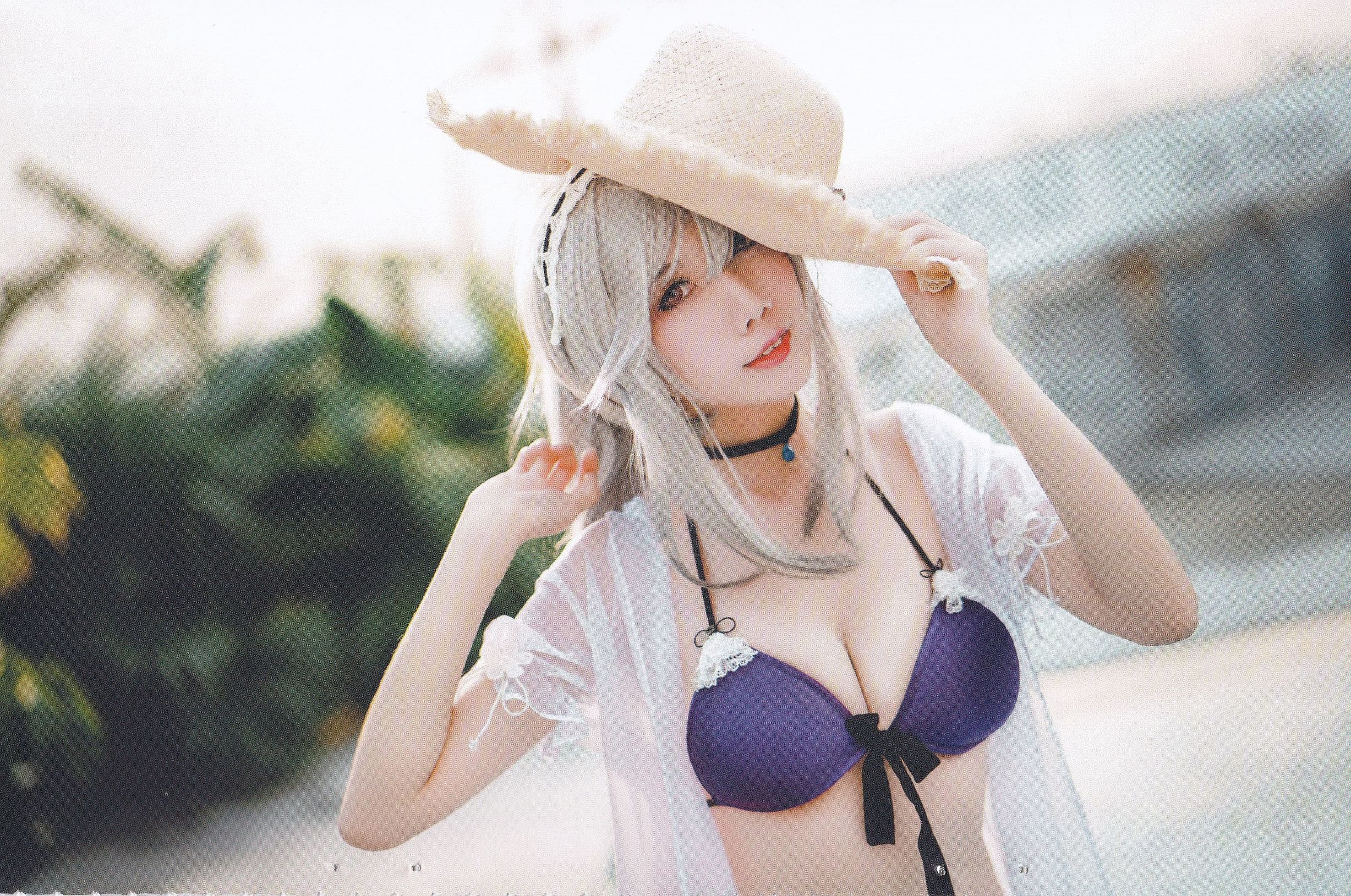 Moe Nương Mê Lạc Nhân Hình QUQ Dunkirk Áo tắm