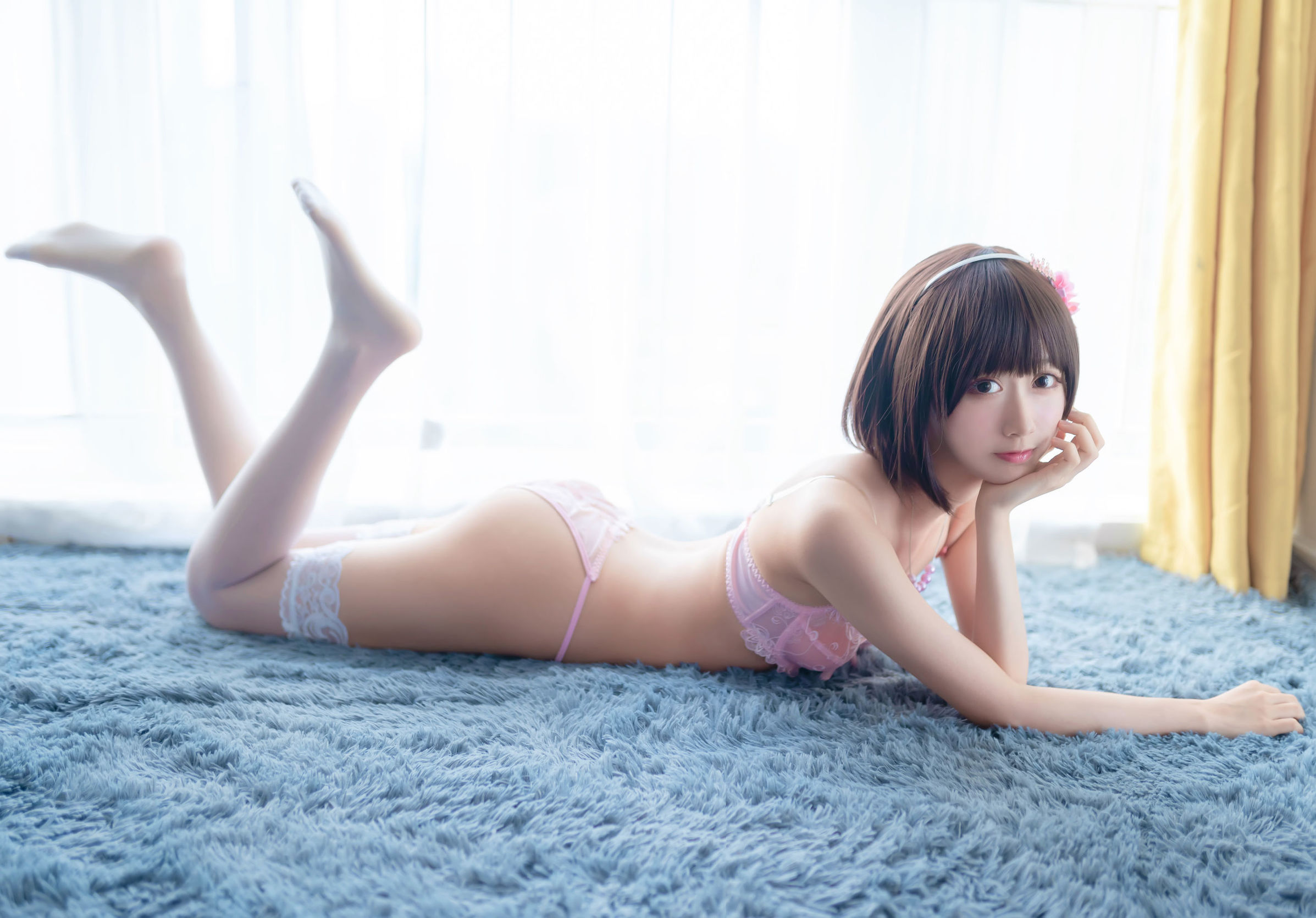 萌系小姐姐木綿綿OwO 加藤惠 內衣