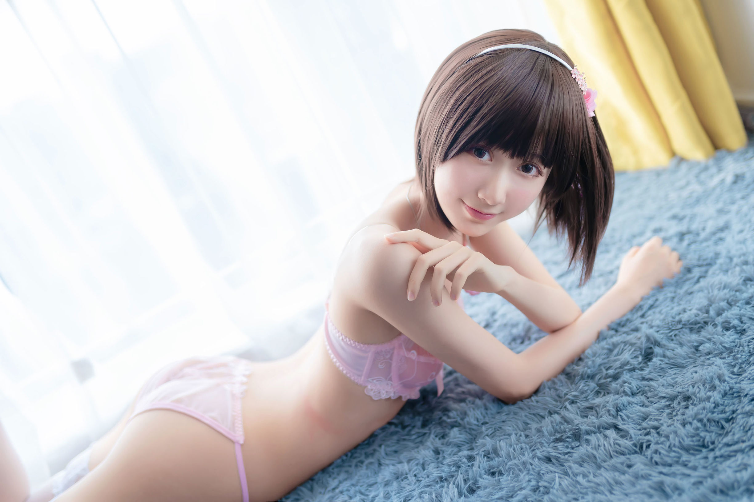 Moe-style big sister Mu Mianmian OwO, Kato Megumi, underwear